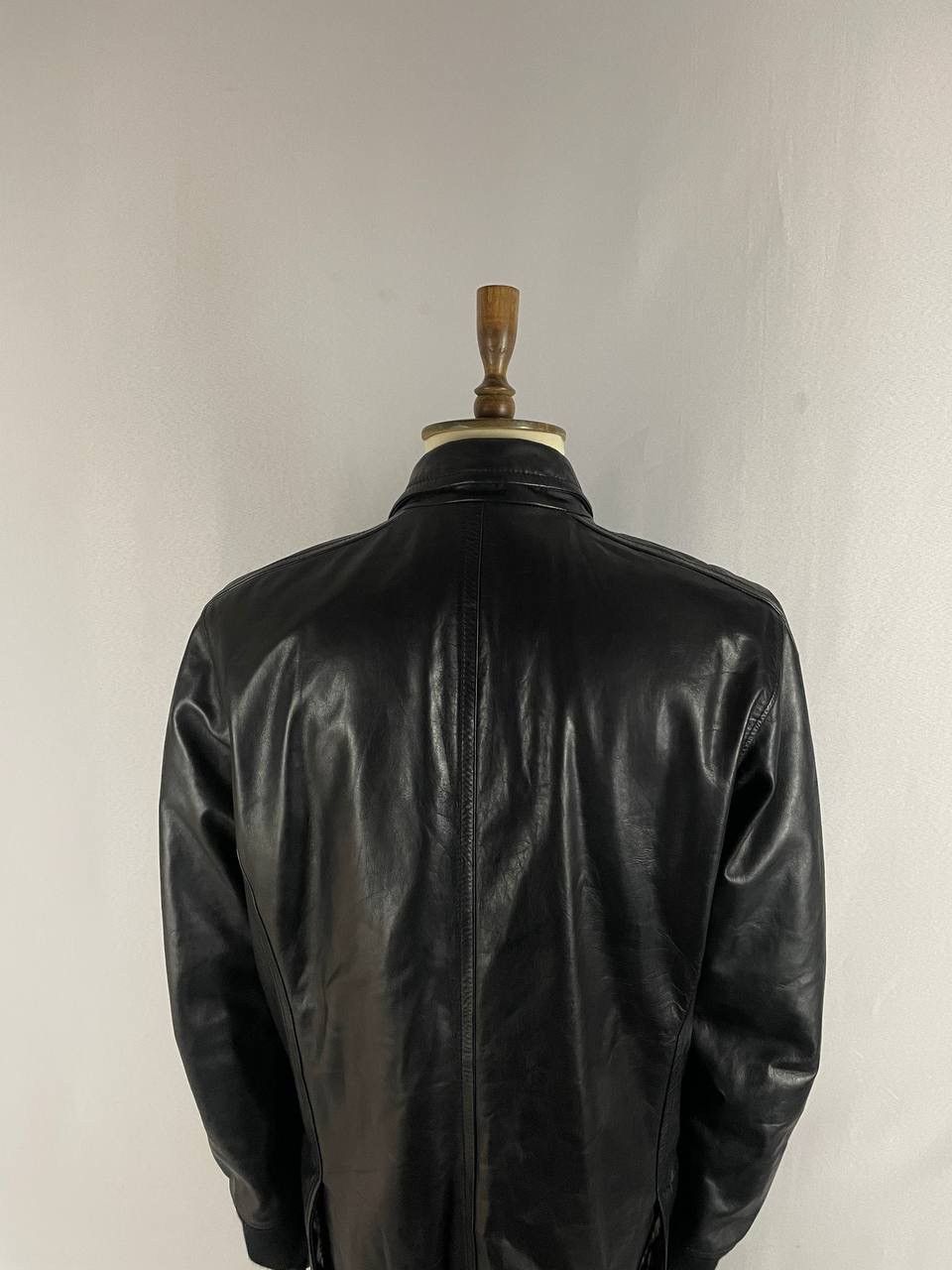 Dsquared2 Dsquared2 Leather Jacket Black 56 size Size US XL / EU 56 / 4 - 10 Thumbnail