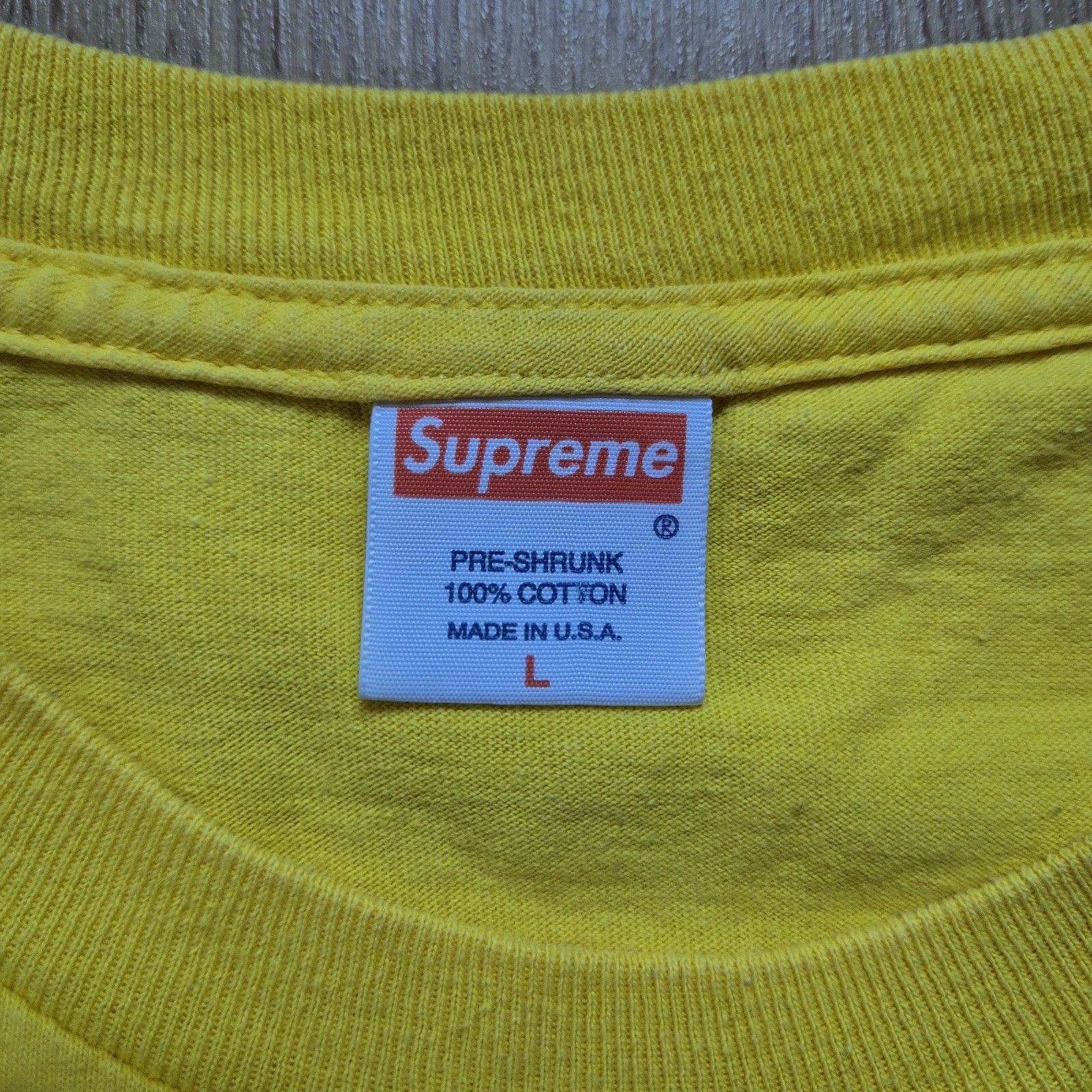 Supreme Supreme Jake La Motta Raging Bull Tee Large Yellow 2006 Size US L / EU 52-54 / 3 - 3 Thumbnail