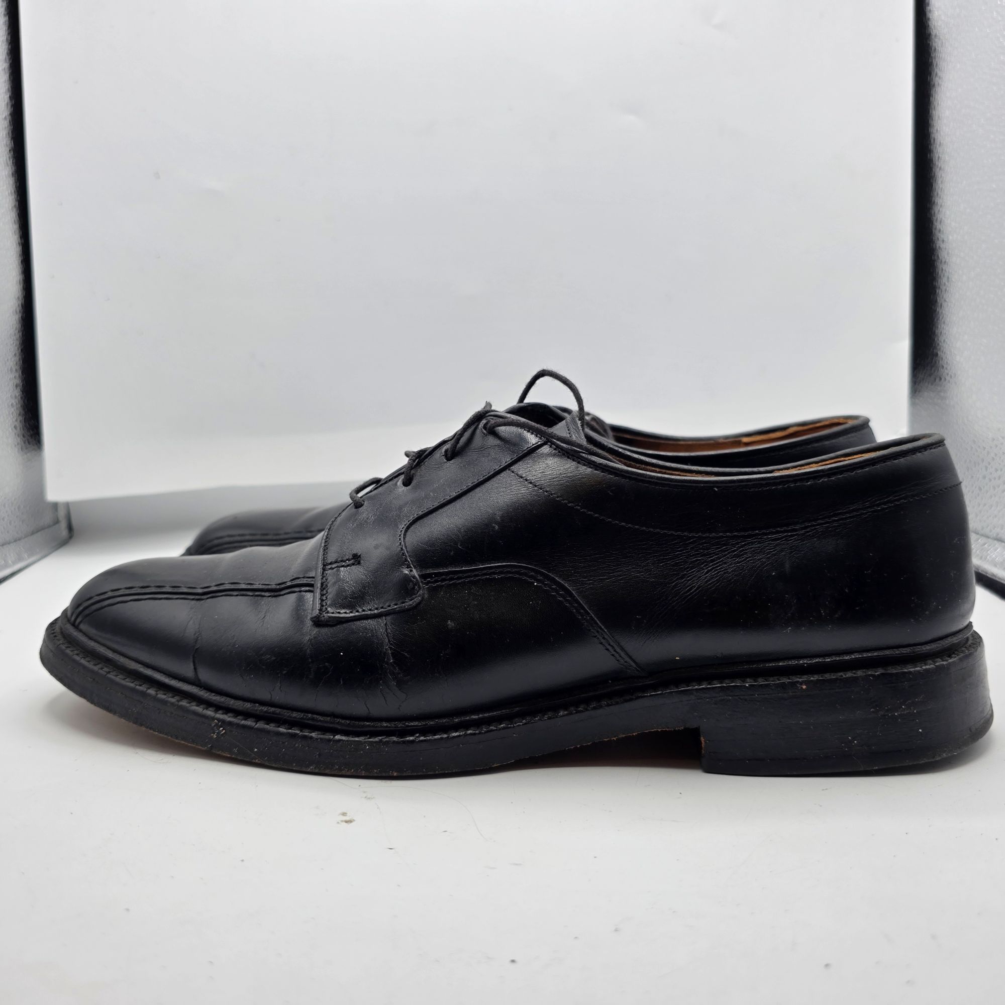 Allen Edmonds Allen Edmonds Hillcrest Mens Size 9.5 Black Leather Bicycle Size US 9.5 / EU 42-43 - 13 Thumbnail