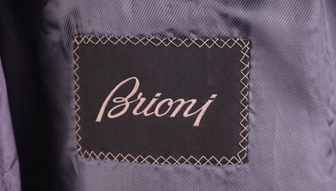 Brioni Brioni Silk Leather Detail Bomber Light Jacket Size US XXL / EU 58 / 5 - 4 Thumbnail
