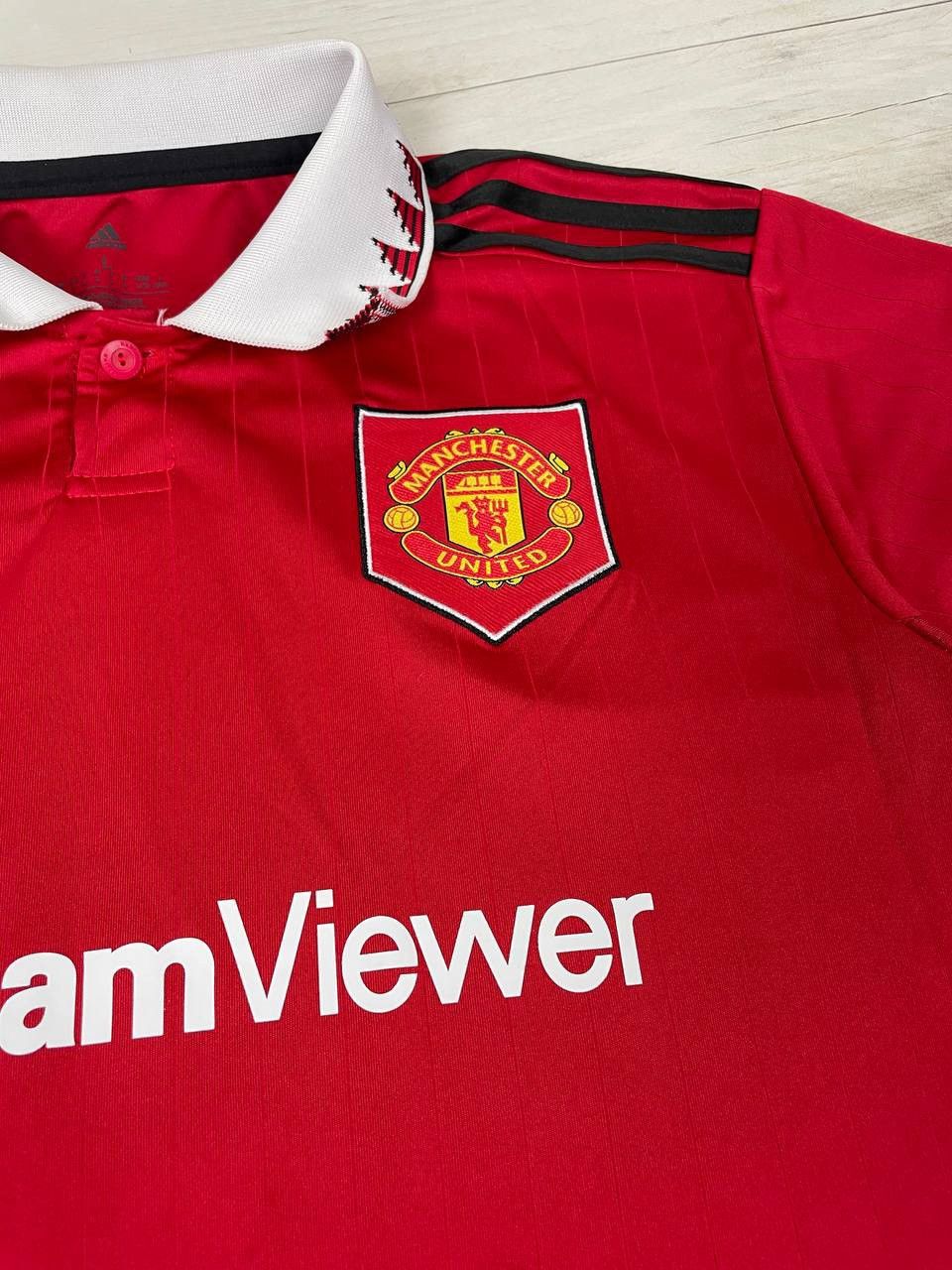 Adidas Adidas Manchester United 2022 2023 Ronaldo #7 Home Shirt Size US L / EU 52-54 / 3 - 9 Thumbnail
