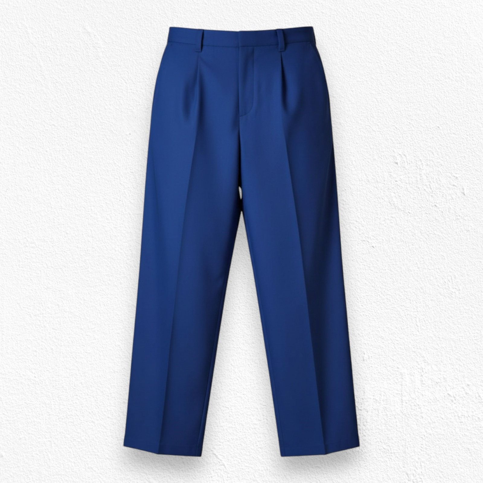 Haggar Vintage USA Made Navy Straight Dress Pants Size 6 Size 28" / US 6 / IT 42 - 1 Thumbnail