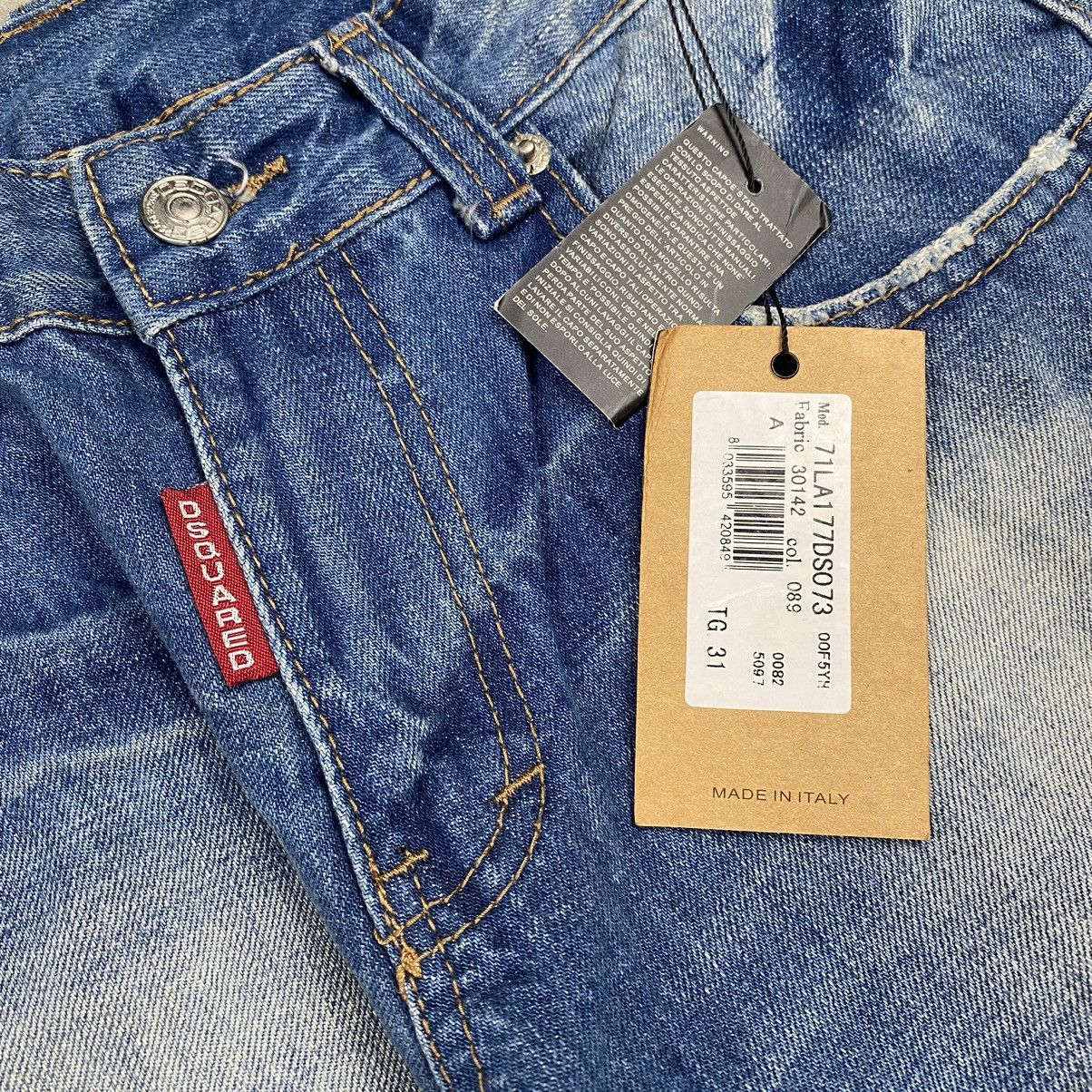 Dsquared2 Dsquared Poem Wording Bondage Rugged Jeans Size US 32 / EU 48 - 6 Thumbnail