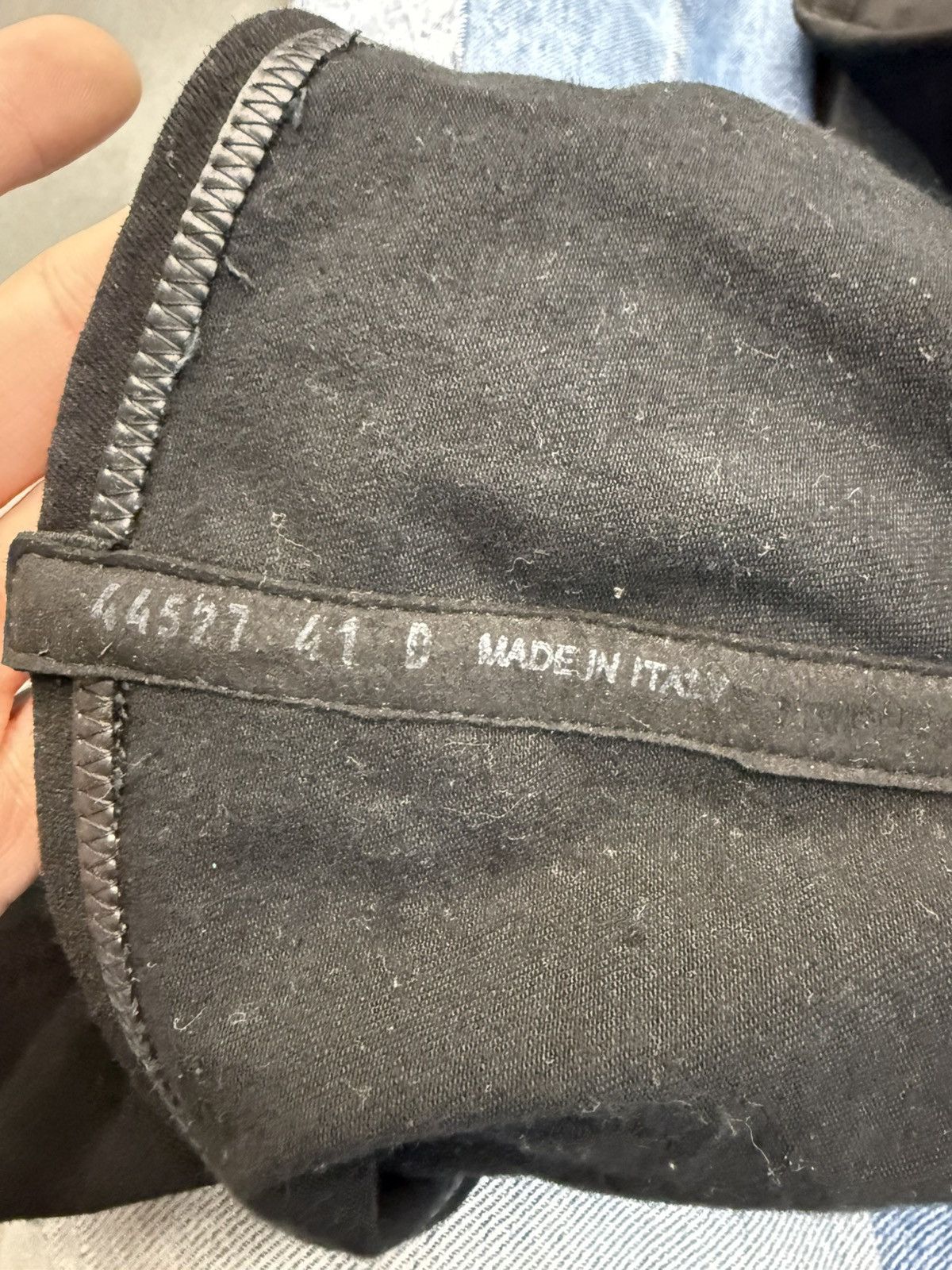 Rick Owens Drkshdw Rick Owens DRKSHDW Abstract Stockings Denim Boots Size US 11 / IT 41 - 10 Thumbnail