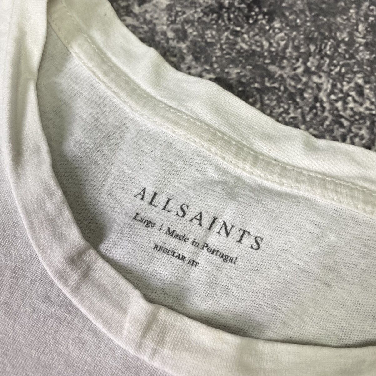 Allsaints Men’s All Saints Small Graphic logo Designer tee Size US L / EU 52-54 / 3 - 6 Thumbnail