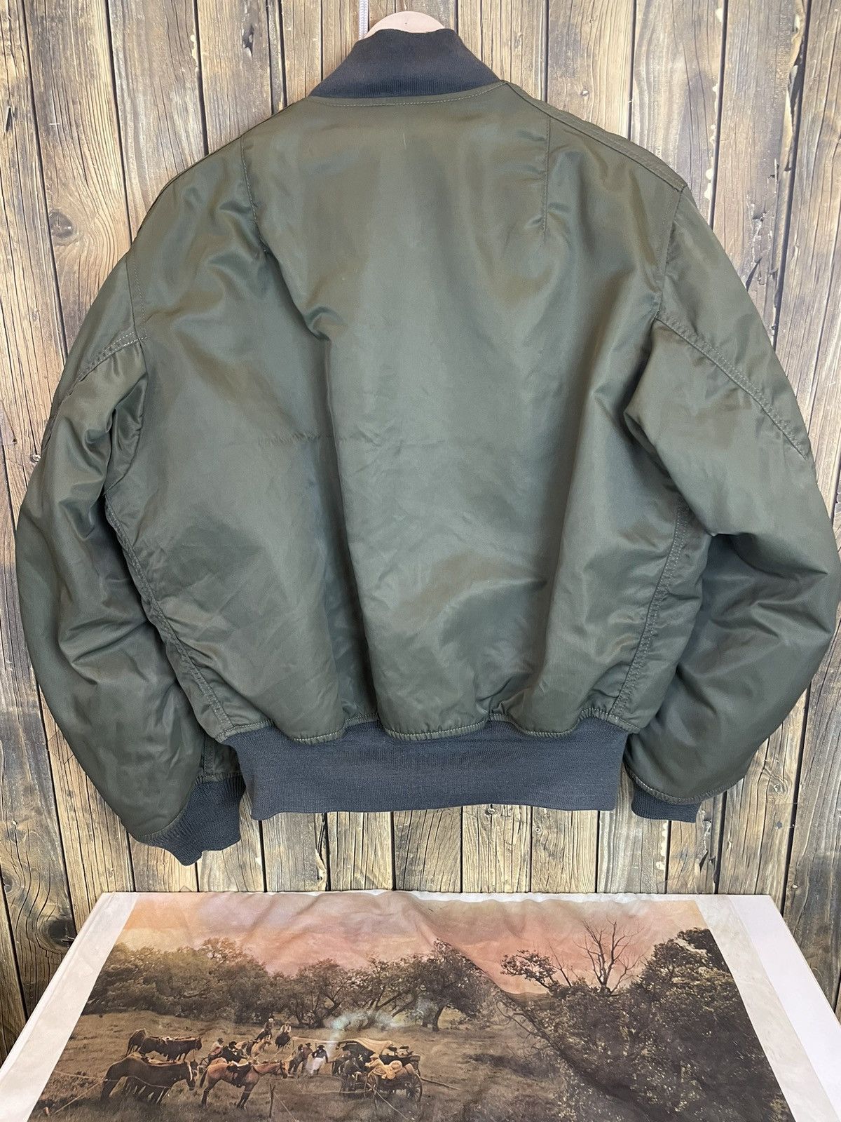 Vintage Vintage MA-1 Army air force Bomber Jacket Size US L / EU 52-54 / 3 - 10 Thumbnail