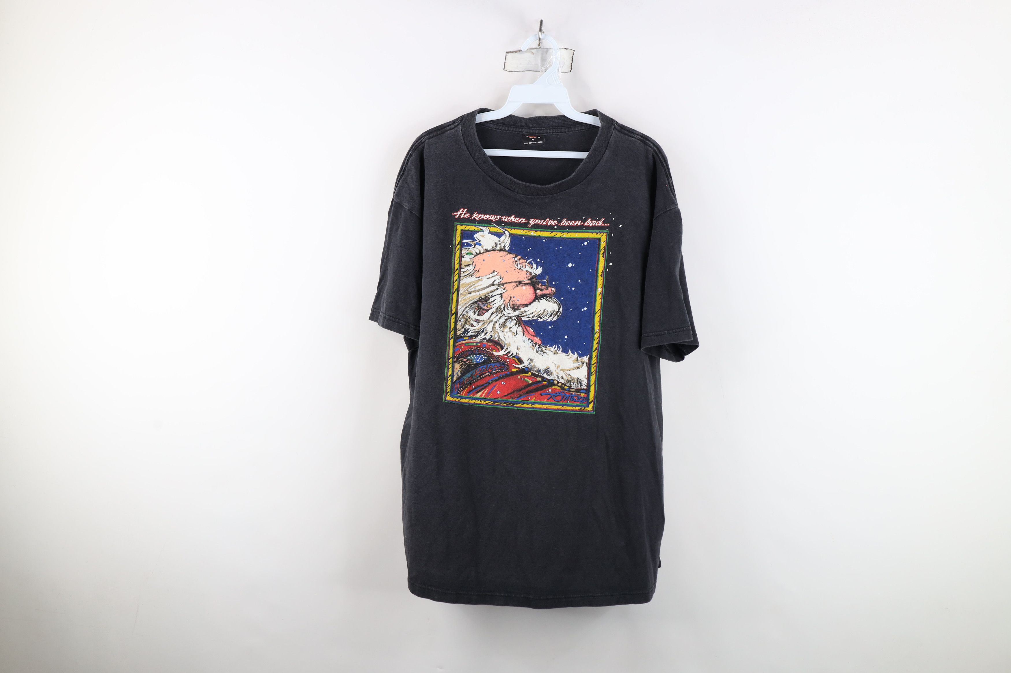 Harley Davidson Vintage Y2K 2000 Harley Davidson Fire Flames T-Shirt USA Size US XL / EU 56 / 4 - 1 Thumbnail