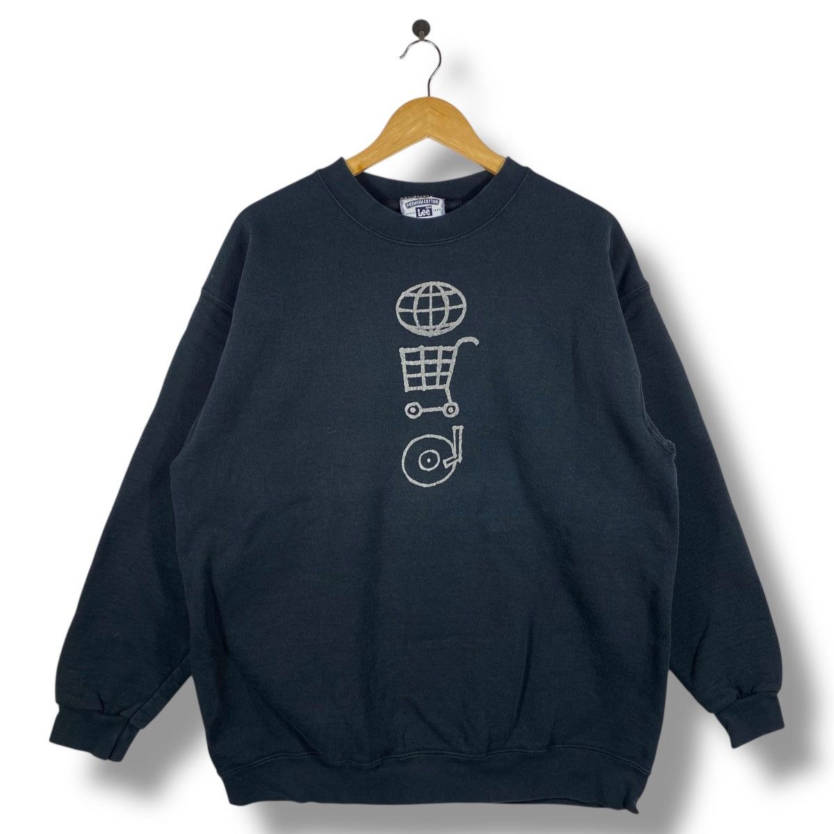 Band Tees Vintage 90's U2 Pop Mart Tour '97 Band Crewneck Sweatshirt Size US XL / EU 56 / 4 - 1 Thumbnail