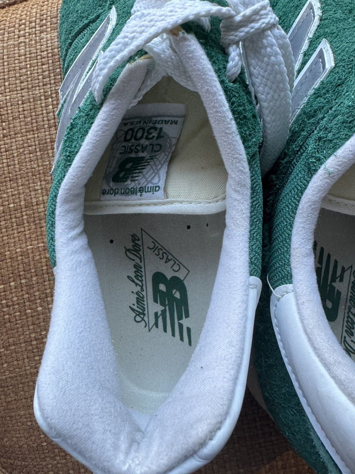Aime Leon Dore × New Balance Aime Leon Dore x New Balance 1300 Green 10.5 Size US 10.5 / EU 43-44 - 3 Thumbnail