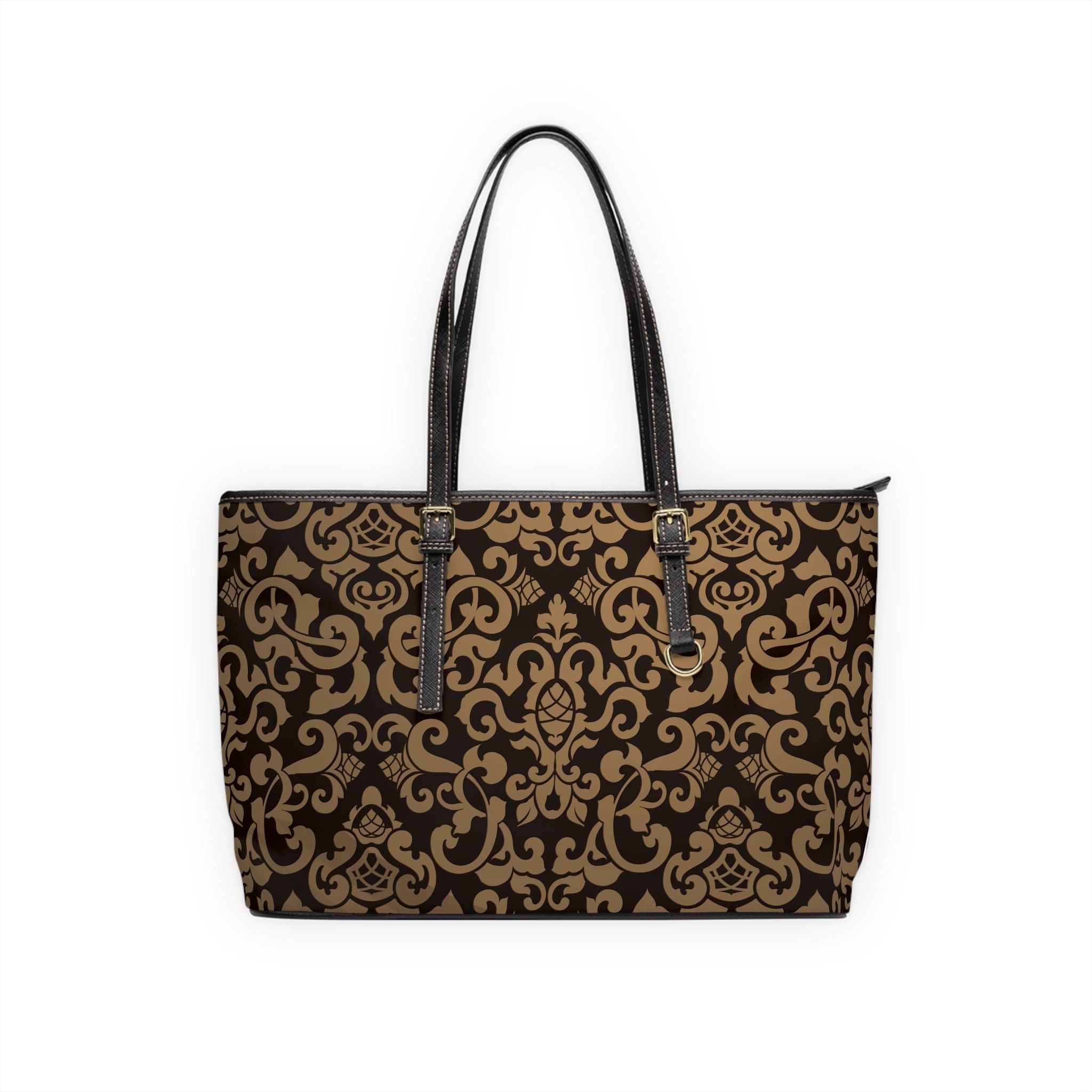 The Unbranded Brand Victorian Design PU Leather Shoulder Bag Size ONE SIZE - 2 Thumbnail