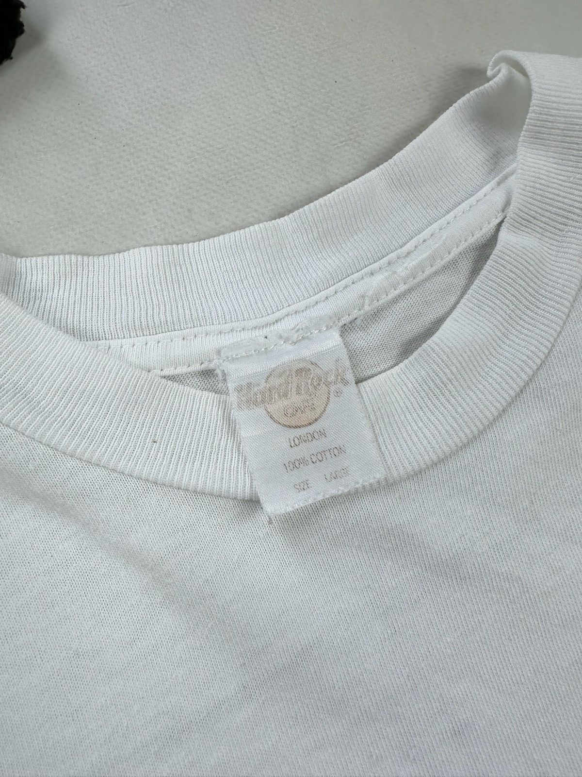 Hard Rock Cafe × Vintage Vintage 90s John Lennon art tee Hard Rock Cafe T Shirt Size US XL / EU 56 / 4 - 8 Thumbnail