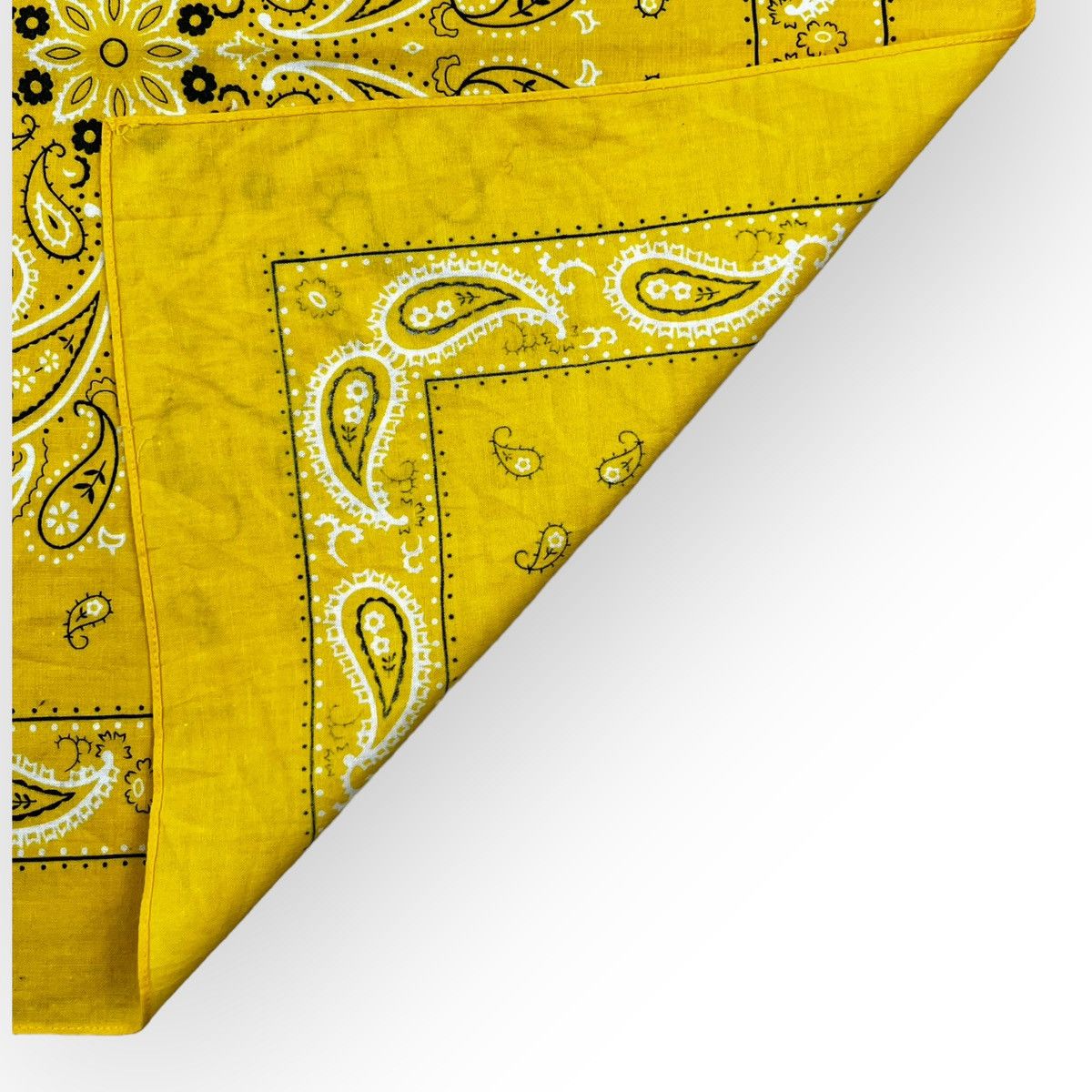 Japanese Brand Paislee Handkerchief Neckerchief Bandana Pocketsquare Size ONE SIZE - 4 Thumbnail