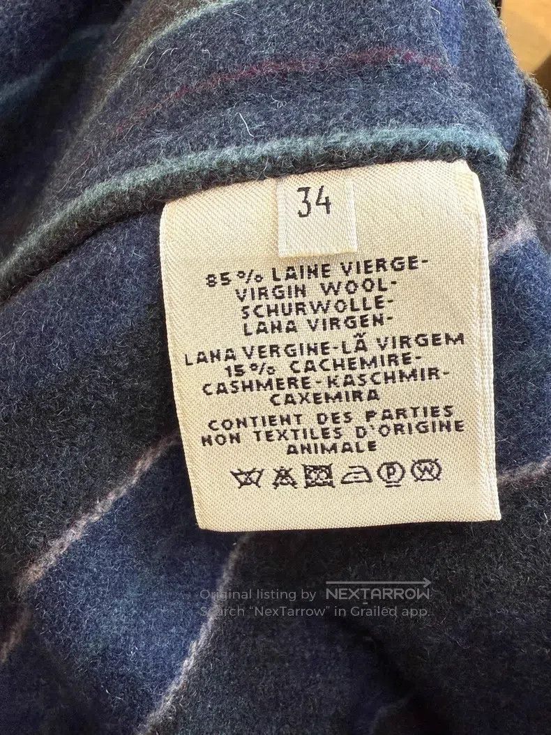 Hermes Hermes Short Wool Tweed Coat Size XXS / US 00 / IT 34 - 5 Thumbnail