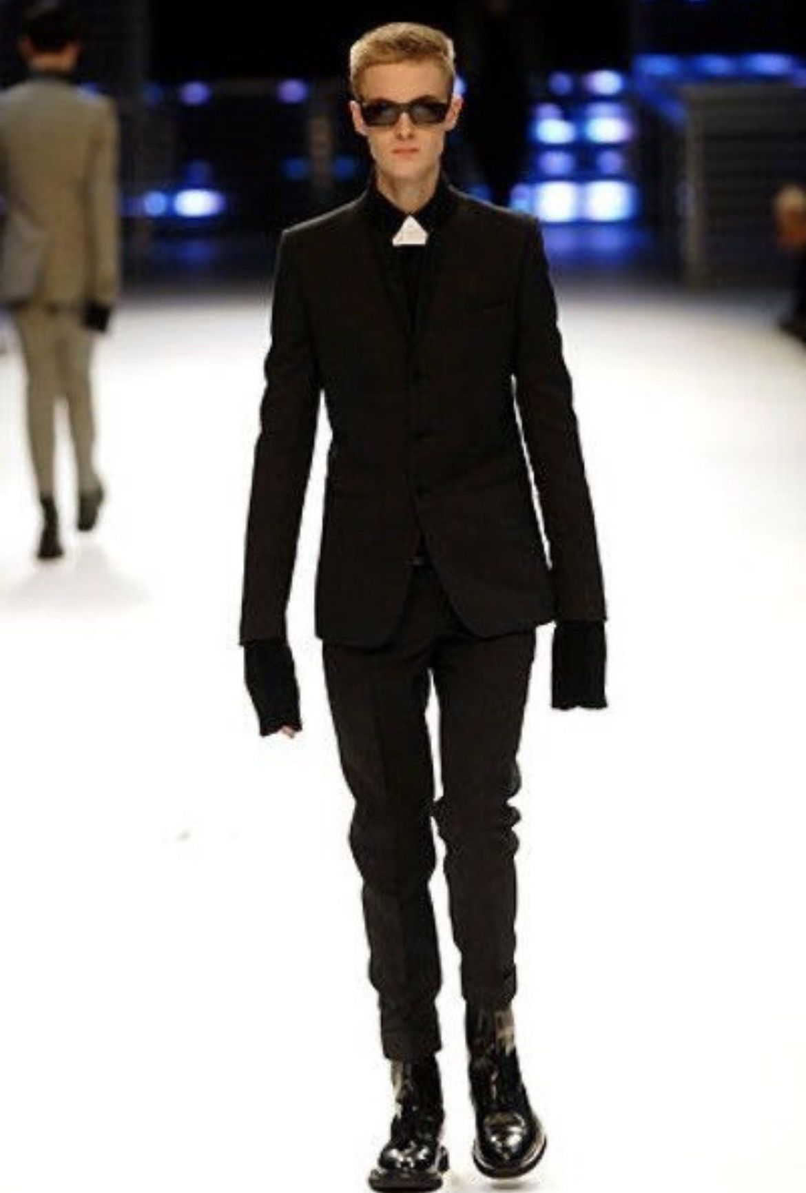 Dior Dior homme - AW/07 “Navigate” Folded Collar Button Up Shirt Size US XS / EU 42 / 0 - 2 Thumbnail