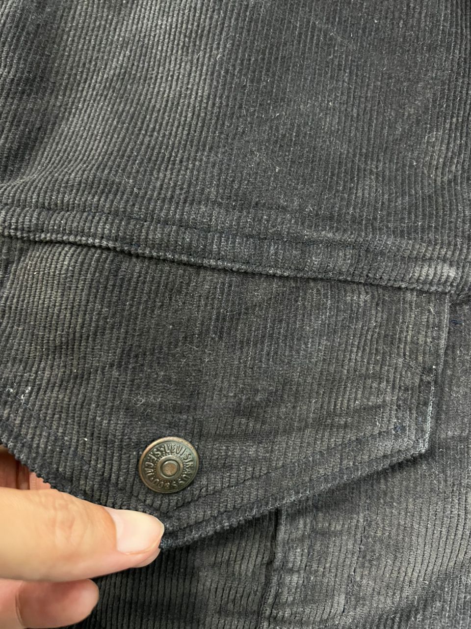 Levi's × Levi's Vintage Clothing × Vintage Vintage 80’s Levis Sherpa Corduroy Jacket Size US S / EU 44-46 / 1 - 9 Thumbnail