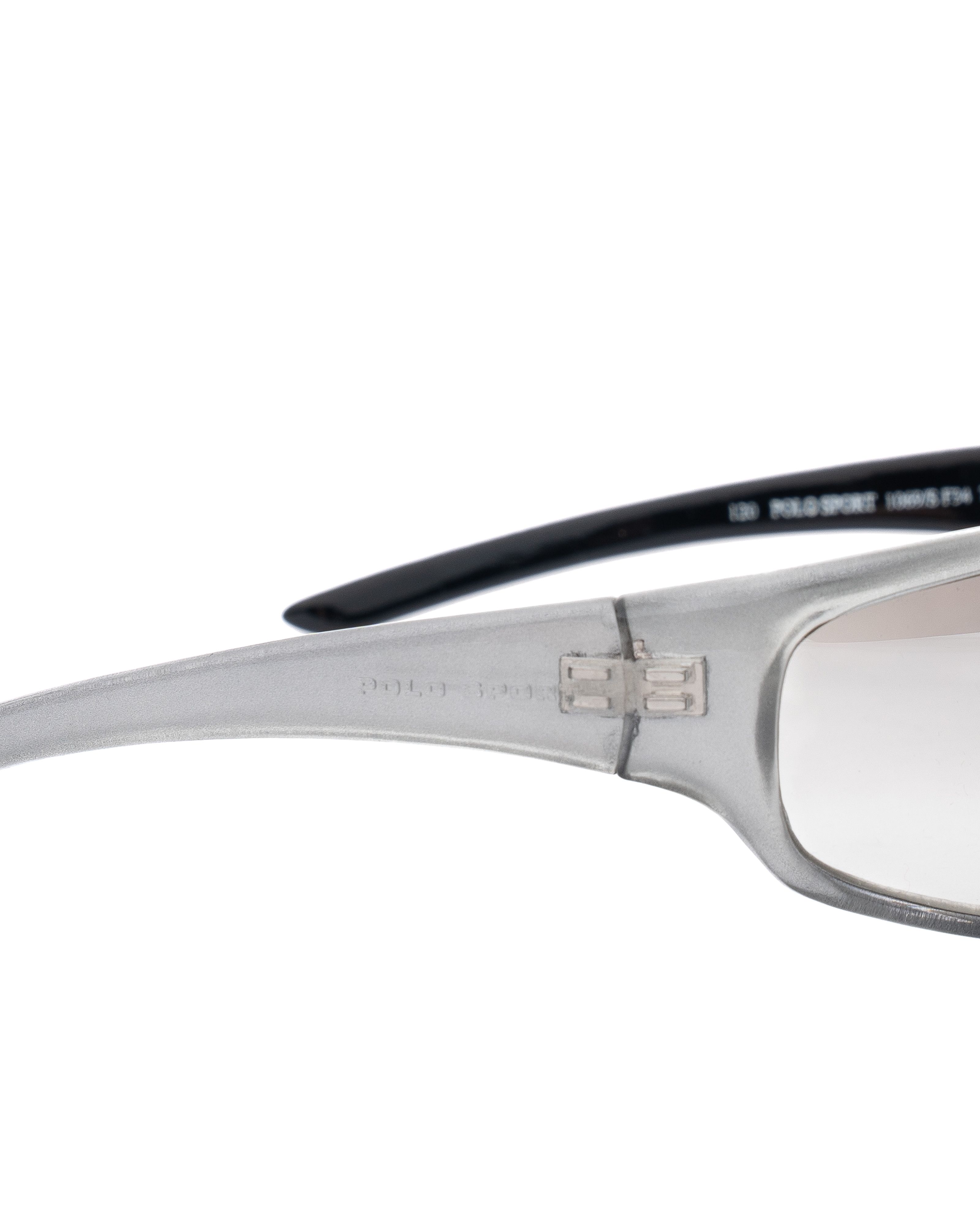 Polo Ralph Lauren Polo Sport Ralph Lauren '90s Transparent Gray Sunglasses Size ONE SIZE - 2 Thumbnail
