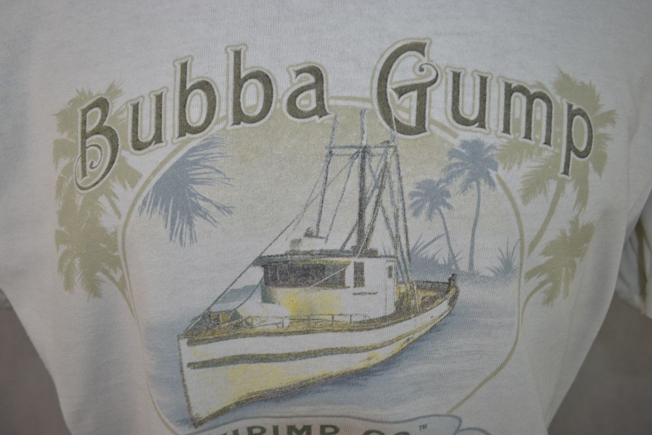 Other Vintage 2005 BUBBA GUMP SHRIMP CO. Forrest Gump Movie Tee Size US M / EU 48-50 / 2 - 5 Thumbnail