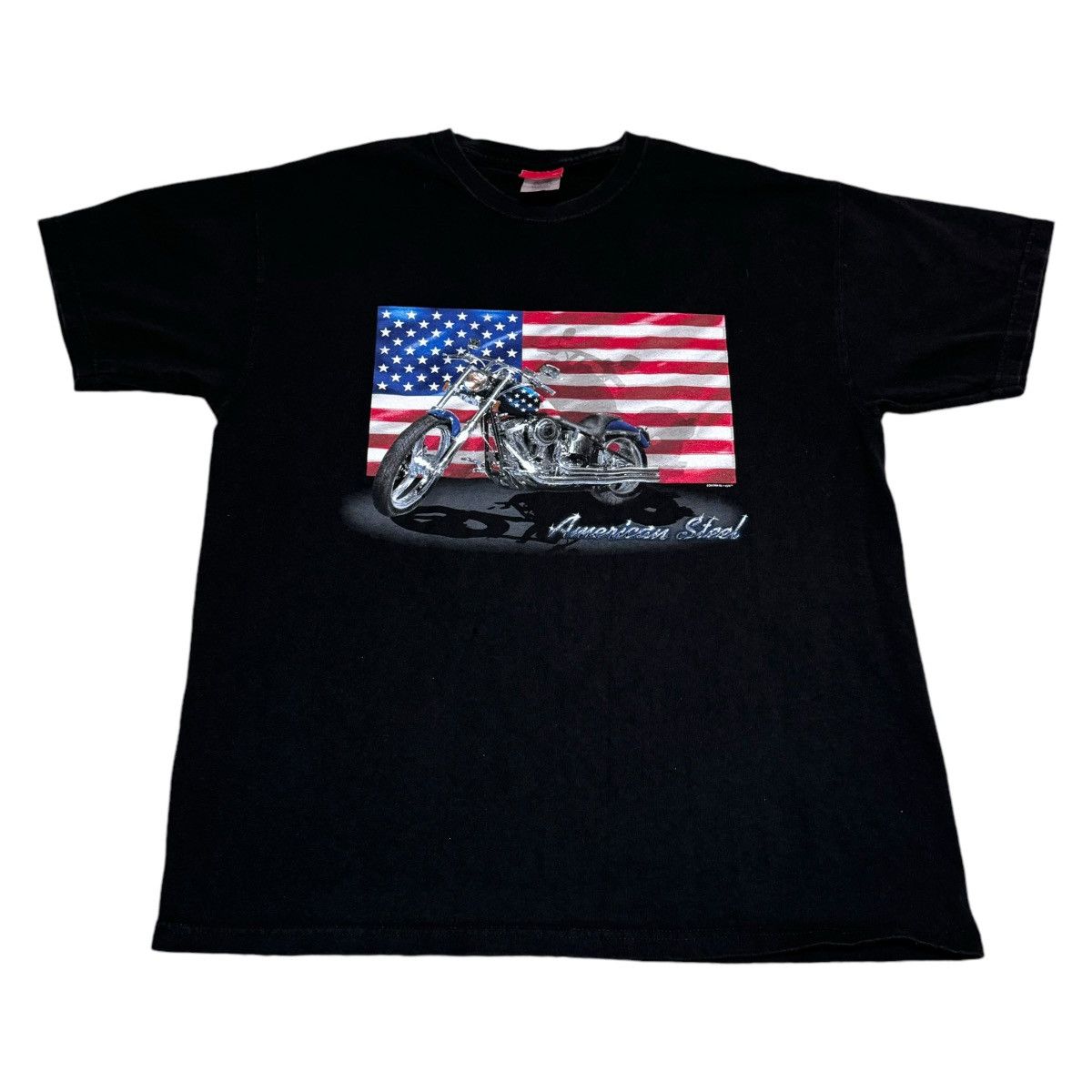Sonoma Sonoma American Steel Biker USA Flag Black Shirt Adult Large Size US L / EU 52-54 / 3 - 1 Thumbnail