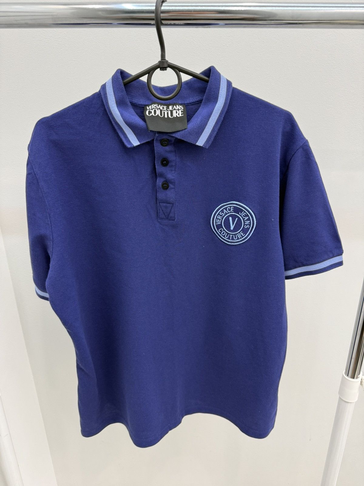 Versace Jeans Couture Versace Jeans Couture Cotton Polo Shirt Size US XL / EU 56 / 4 - 1 Thumbnail
