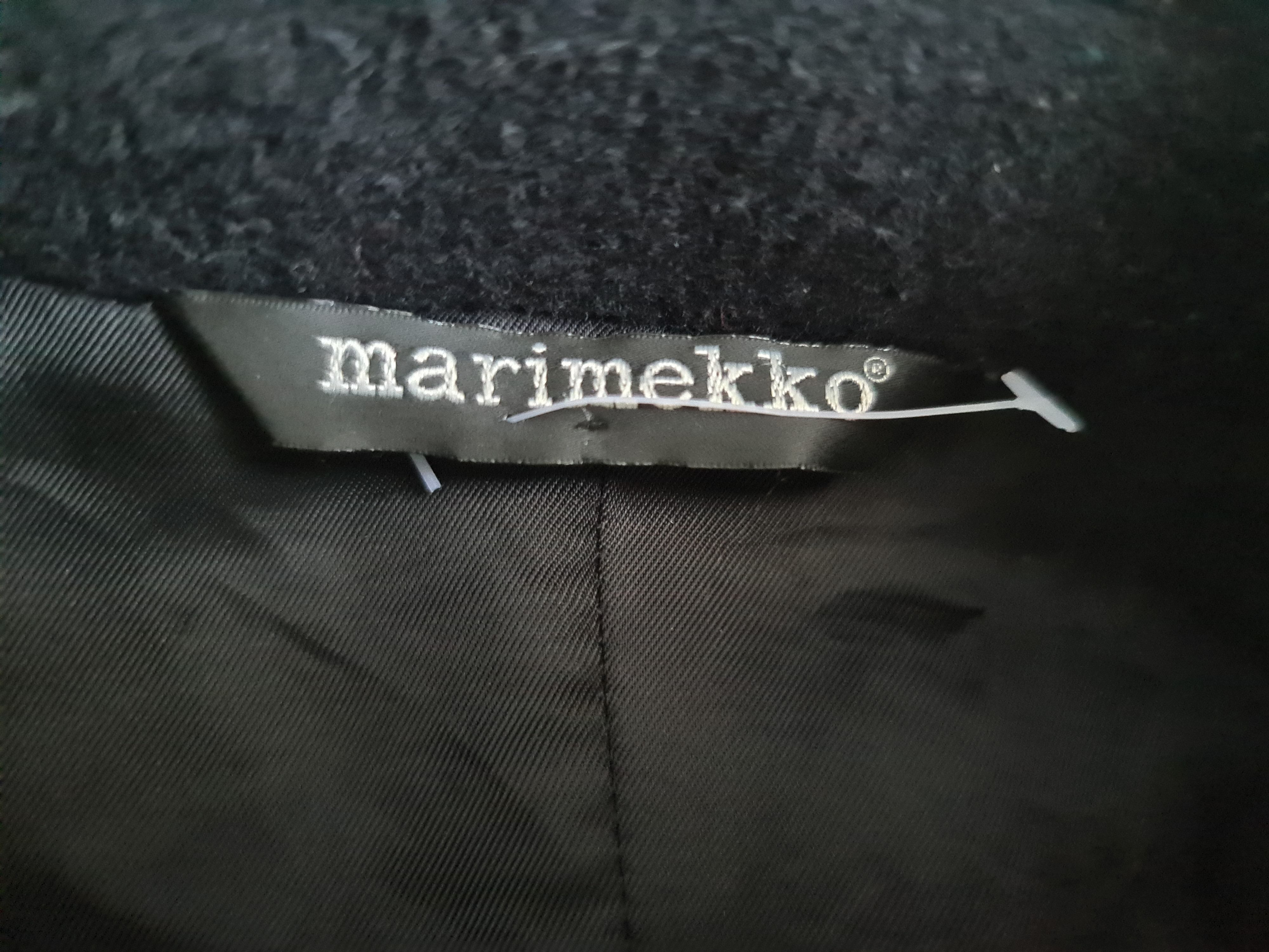 Marimekko Marimekko Wool with Cashmere Loose Coat Size M / US 6-8 / IT 42-44 - 7 Thumbnail