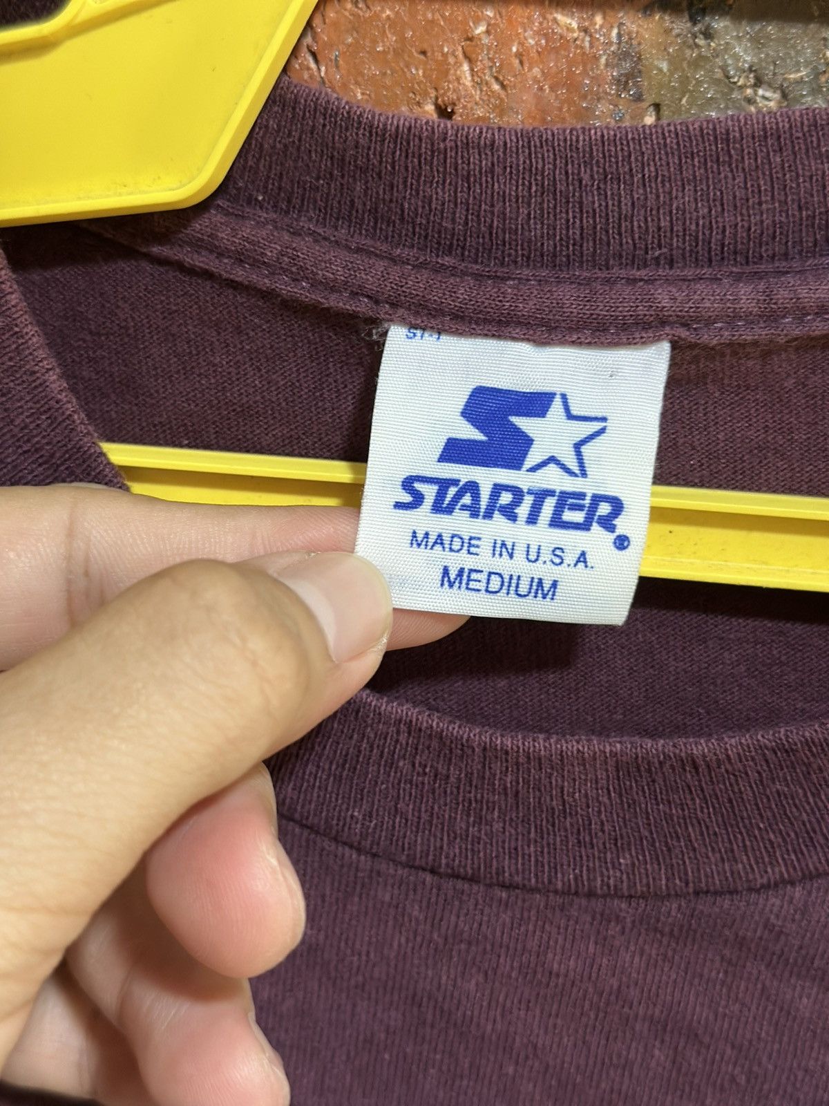 NHL × Starter × Vintage Vintage Starter X Mighty Duck Faded Tee Size US M / EU 48-50 / 2 - 5 Thumbnail