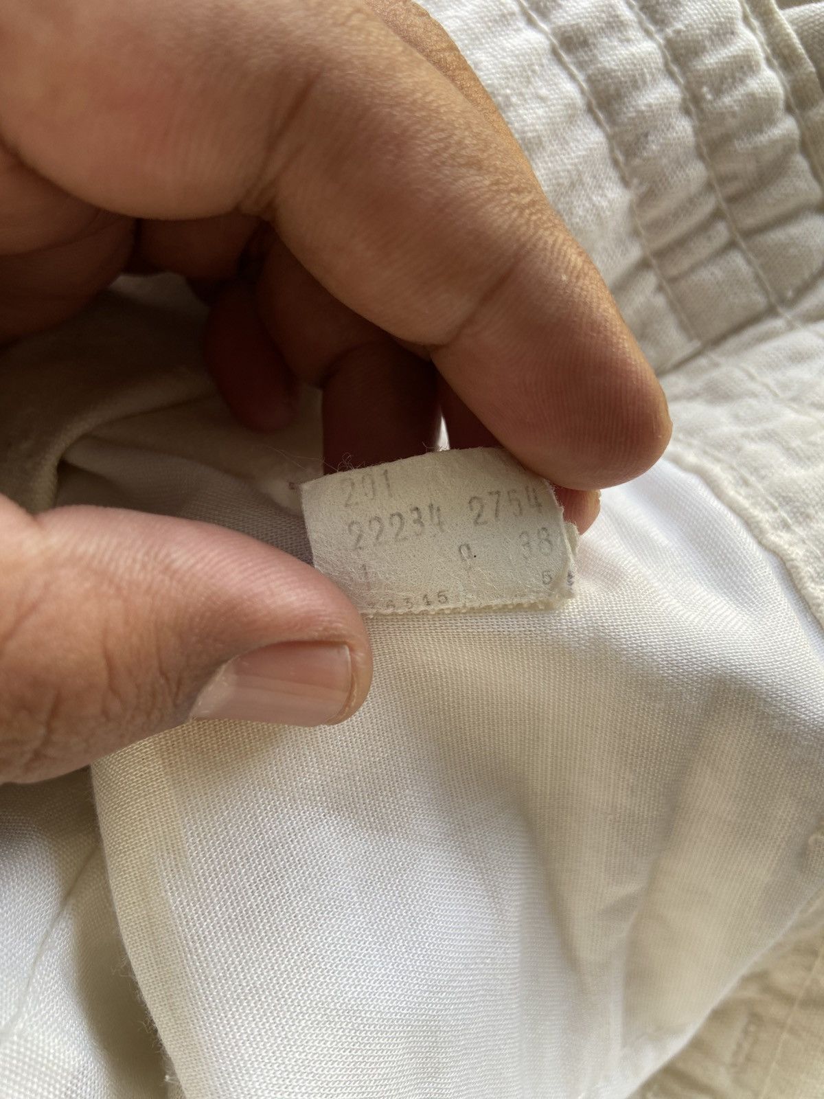 Levi's Vintage 80s Levi’s White Tab Cargo Off White Flare Pants Size US 32 / EU 48 - 9 Thumbnail