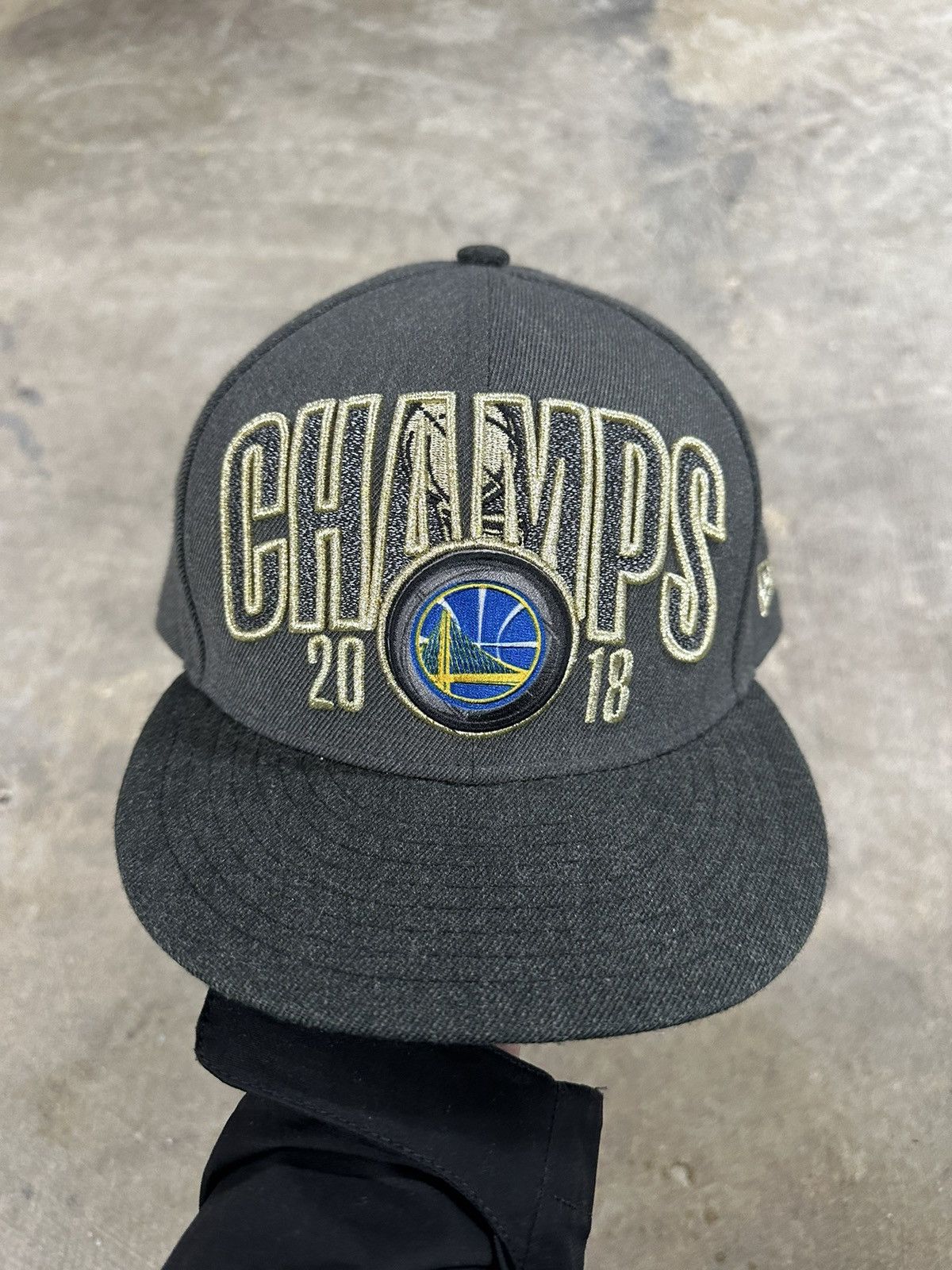 NBA × New Era × Vintage New Era 2018 Golden State Warriors Champs Snapback NBA Size ONE SIZE - 1 Thumbnail