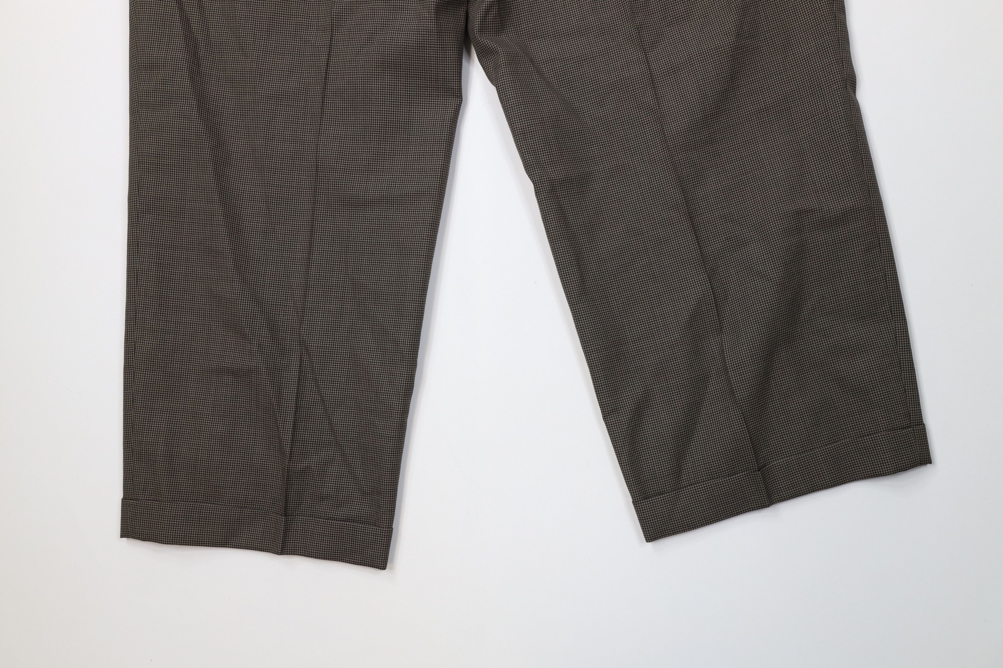 Vintage Vintage 90s Streetwear Houndstooth Wide Leg Chino Pants Size US 40 / EU 56 - 10 Thumbnail