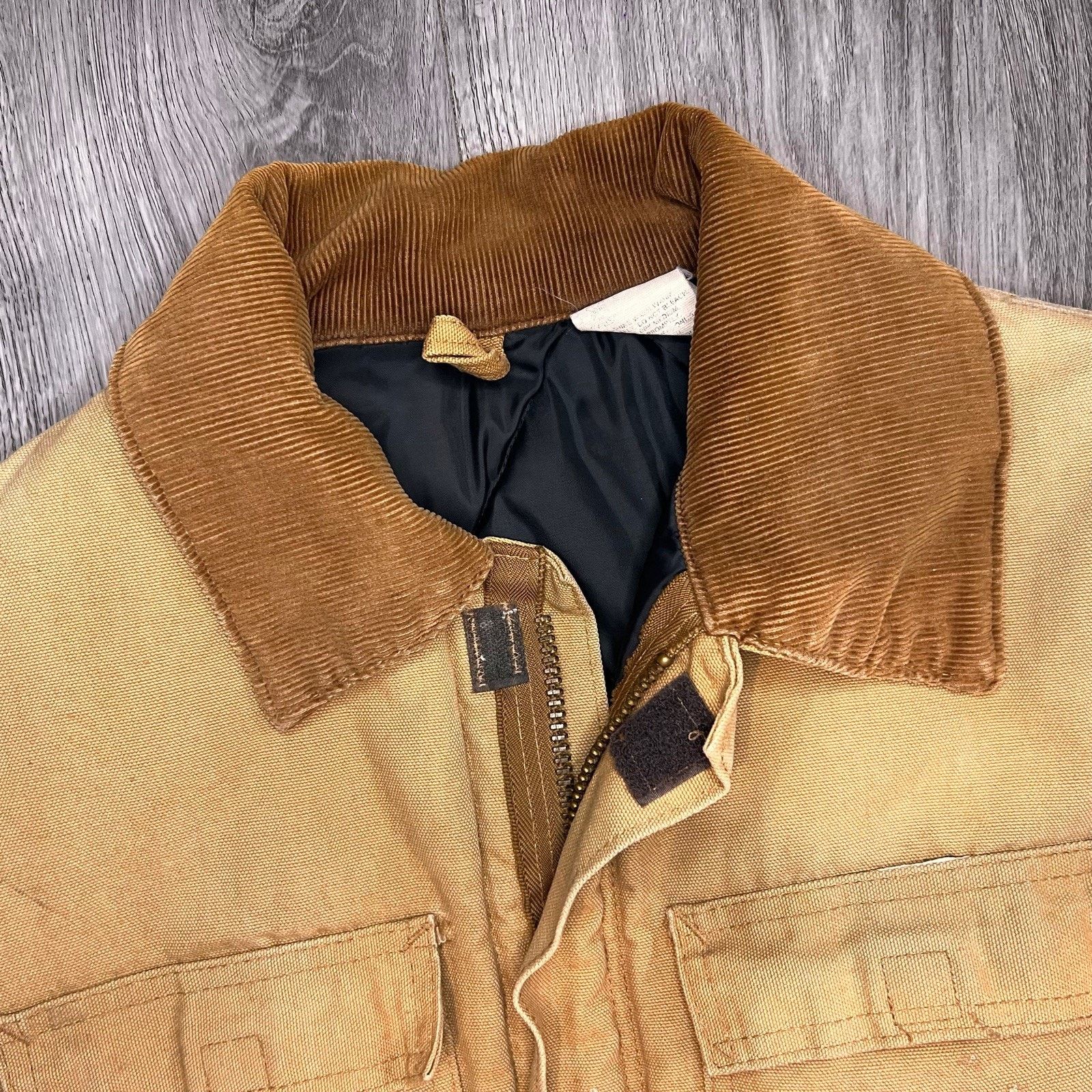 Carhartt VTG Carhartt CQ186 Duck Arctic Quilted Lined Coat USA Sz XL Size US XL / EU 56 / 4 - 5 Thumbnail