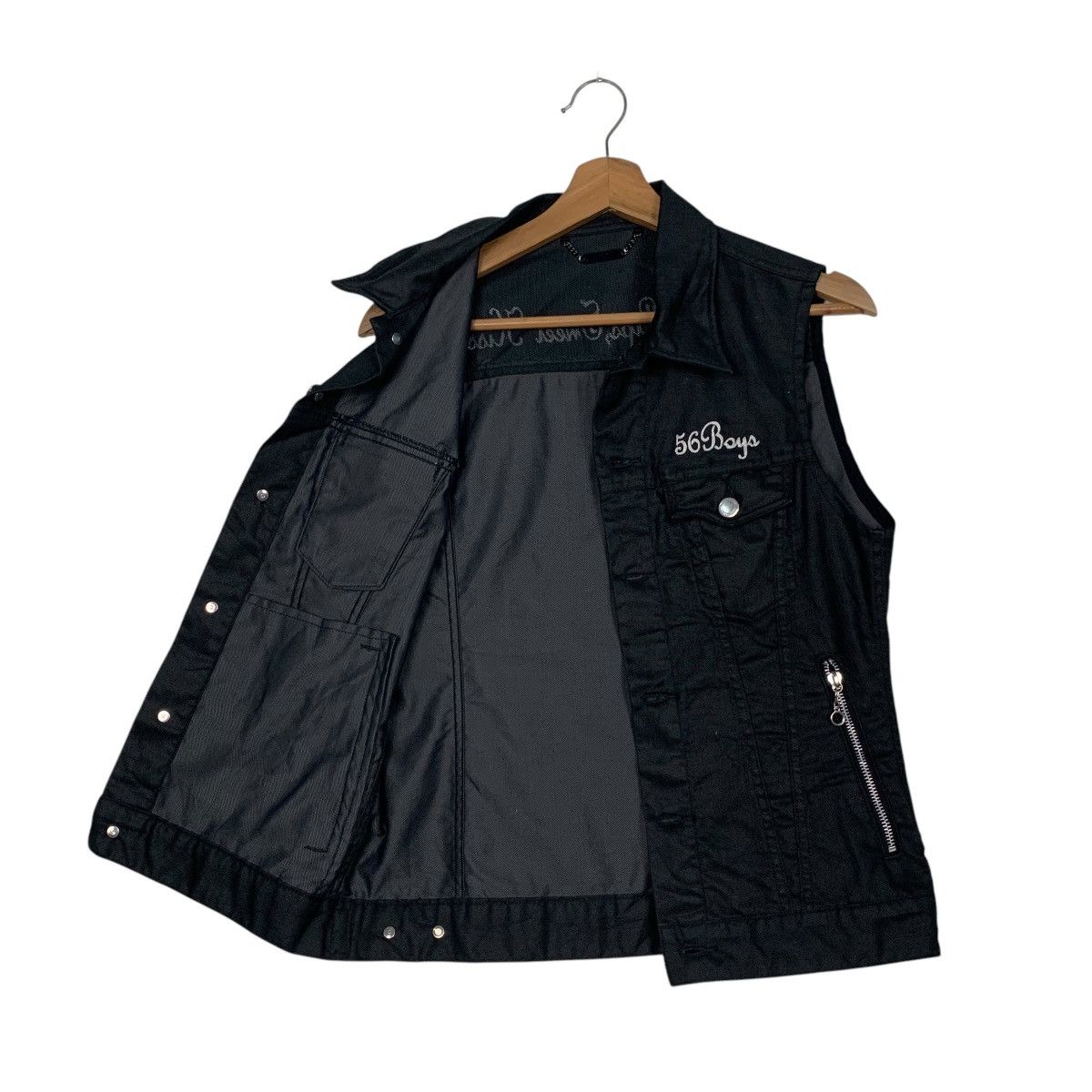 monkey time Monkey Time UNITED ARROWS 56 Boys Button Vest #2727-C123 Size US S / EU 44-46 / 1 - 9 Thumbnail