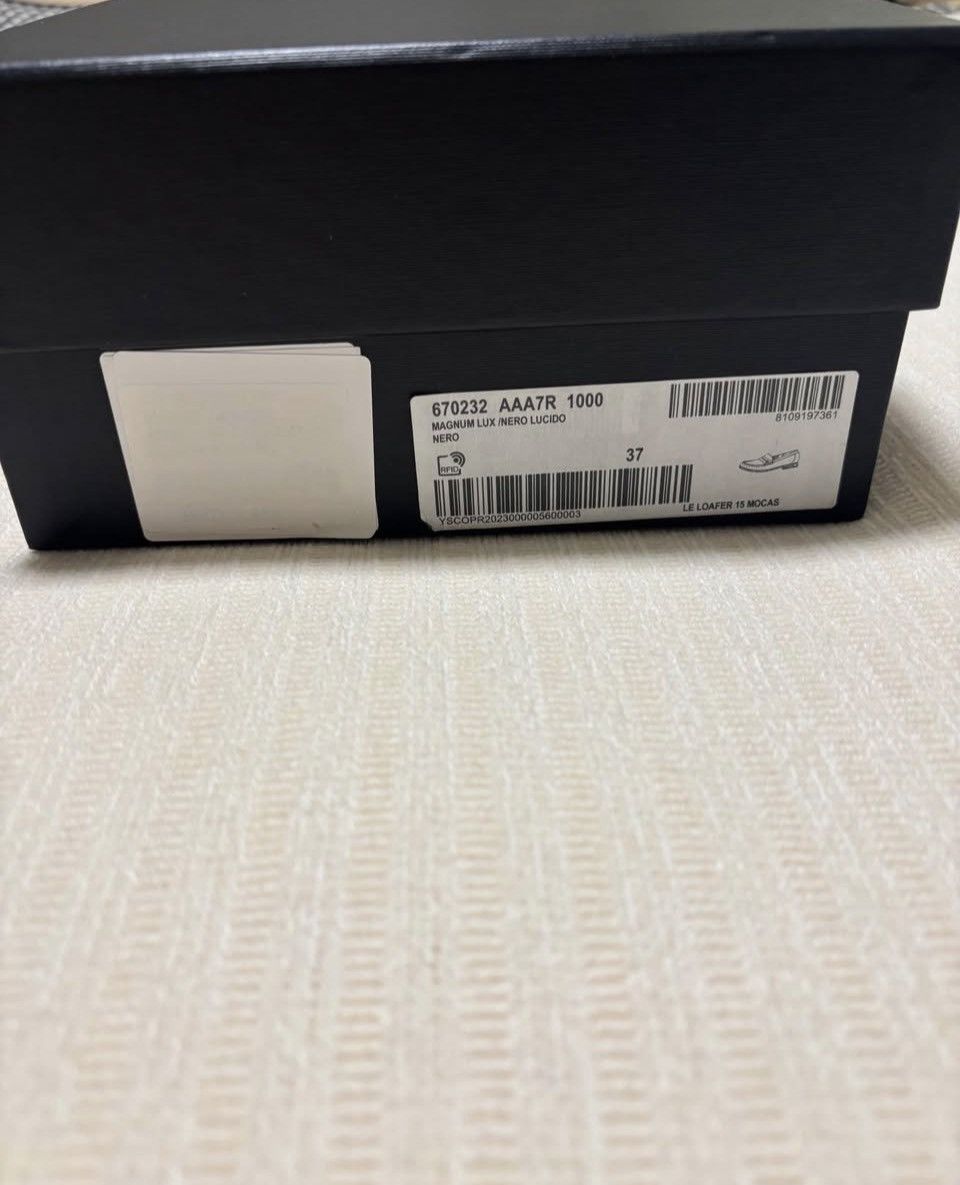 Saint Laurent Paris Saint Laurent Leather Loafers Size US 7 / IT 37 - 7 Thumbnail