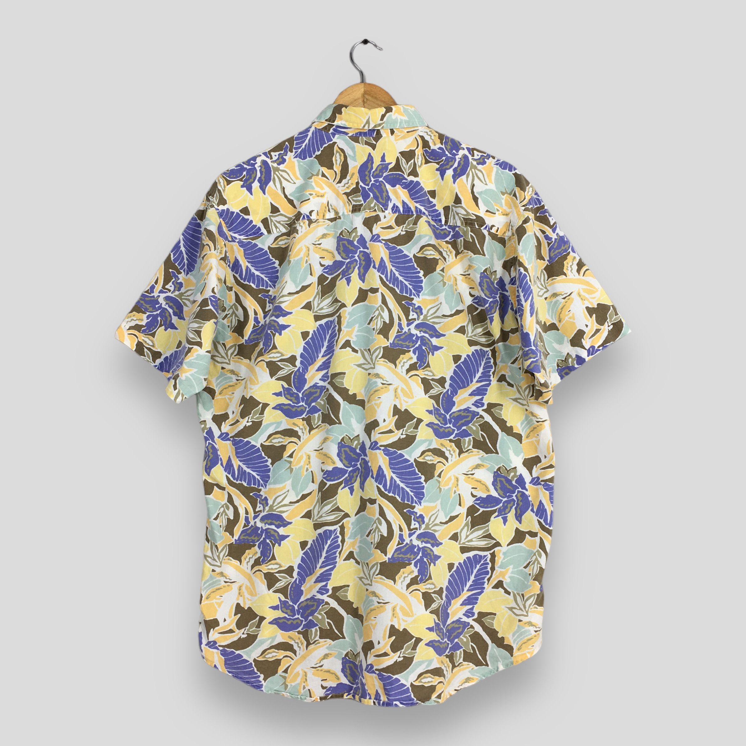 L.L. Bean Vintage 80s LL Bean Hawaii Aloha Flower Shirt Medium Size US M / EU 48-50 / 2 - 6 Thumbnail