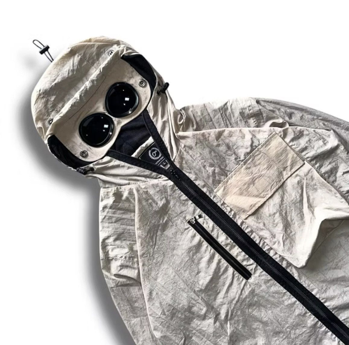 Other Goggle jacket nylon beige streetwear Size US L / EU 52-54 / 3 - 2 Thumbnail