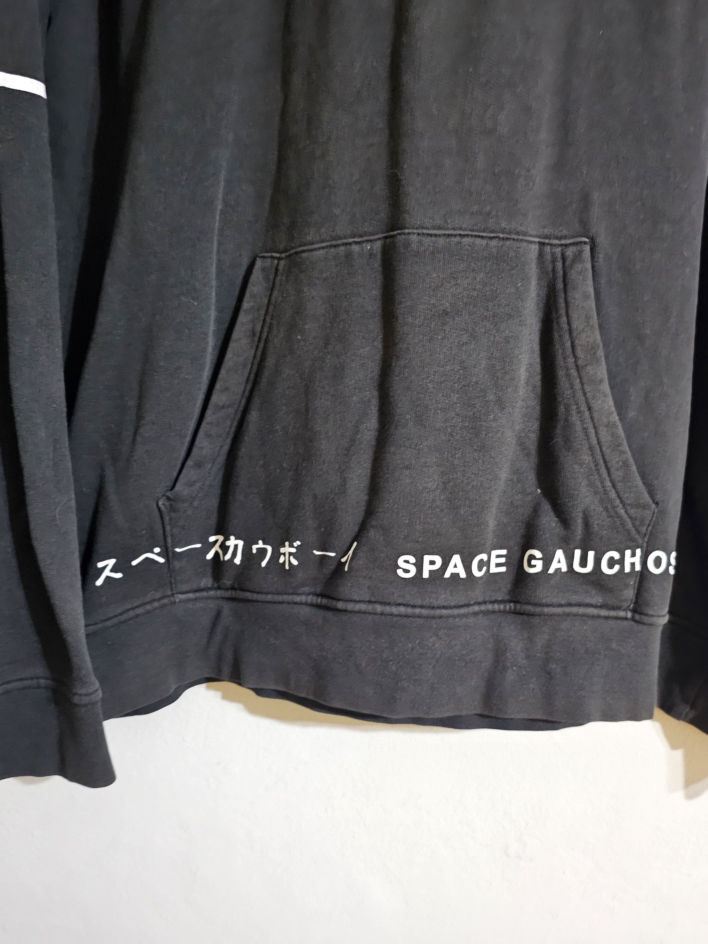 Marcelo Burlon Marcelo Burlon Space Gauchos Thrashed Hoodie Size US L / EU 52-54 / 3 - 2 Thumbnail