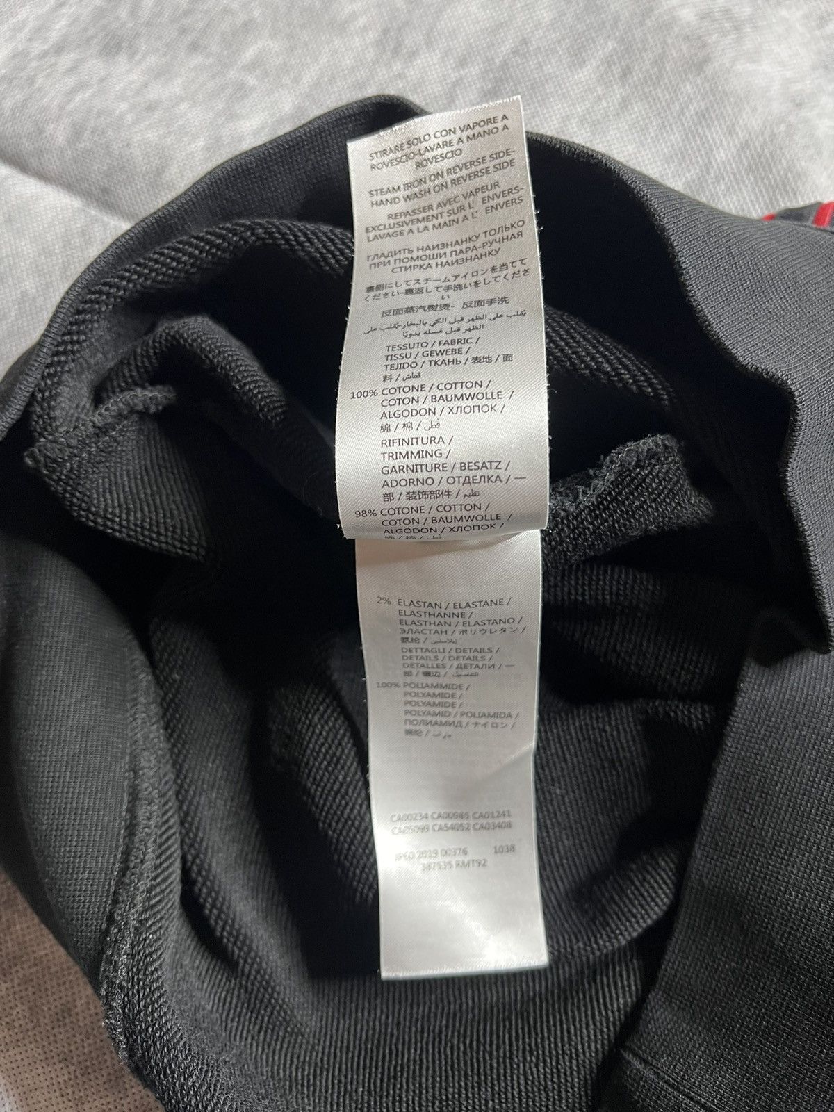 Alexander McQueen Alexander McQueen Black & Red Men Sweatshirt Size US M / EU 48-50 / 2 - 11 Thumbnail