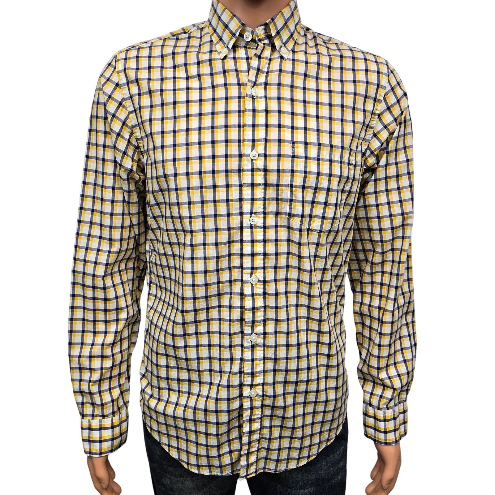 J.Crew J. Crew NY Light Weight Shirt Men S Button Down Check Plaid Size US S / EU 44-46 / 1 - 3 Thumbnail