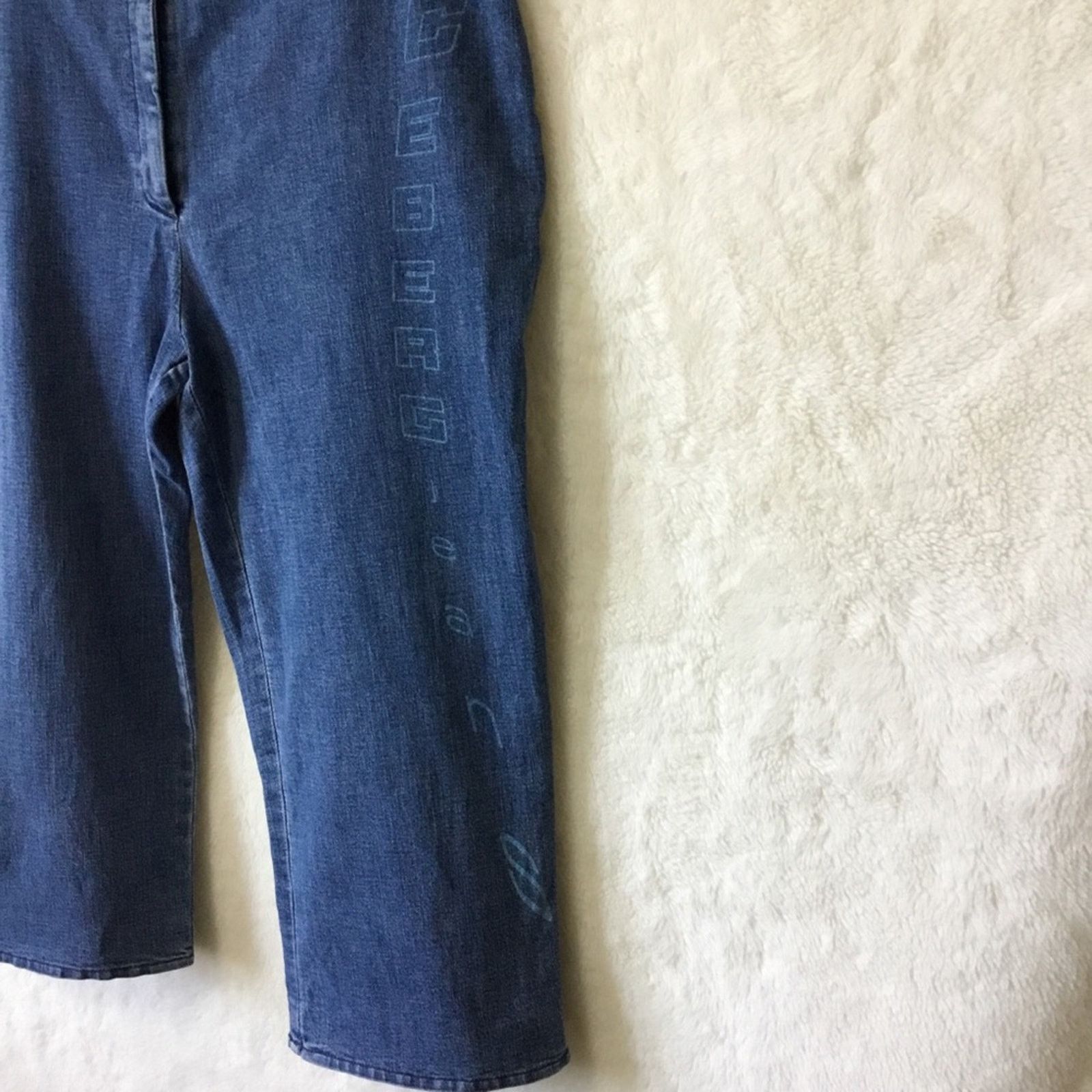 Iceberg Iceberg Blue Capri Jeans Size 32" / US 10 / IT 46 - 3 Thumbnail