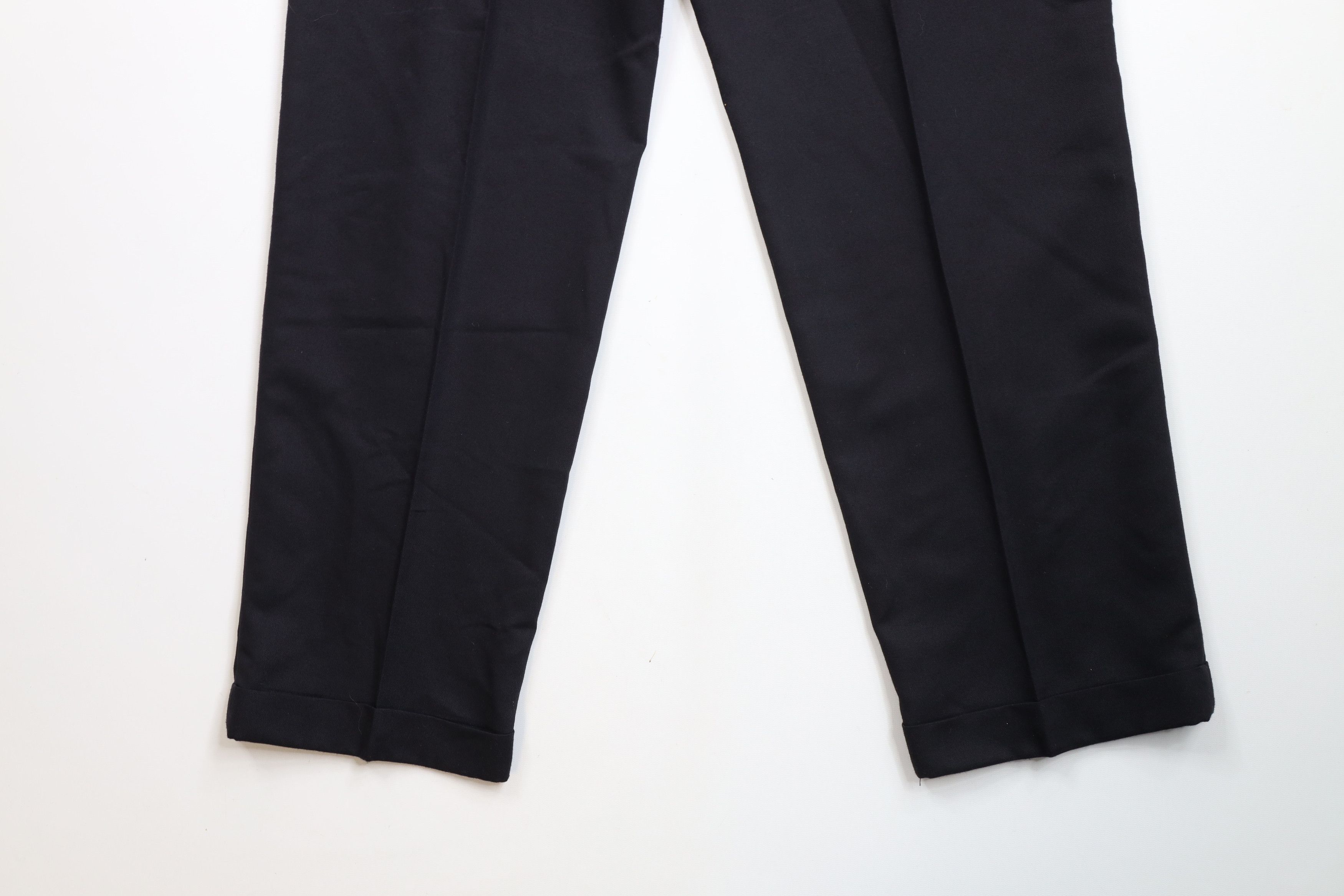 Vintage Vintage 90s Streetwear Blend Wide Leg Chino Pants Dark Blue Size US 34 / EU 50 - 12 Thumbnail
