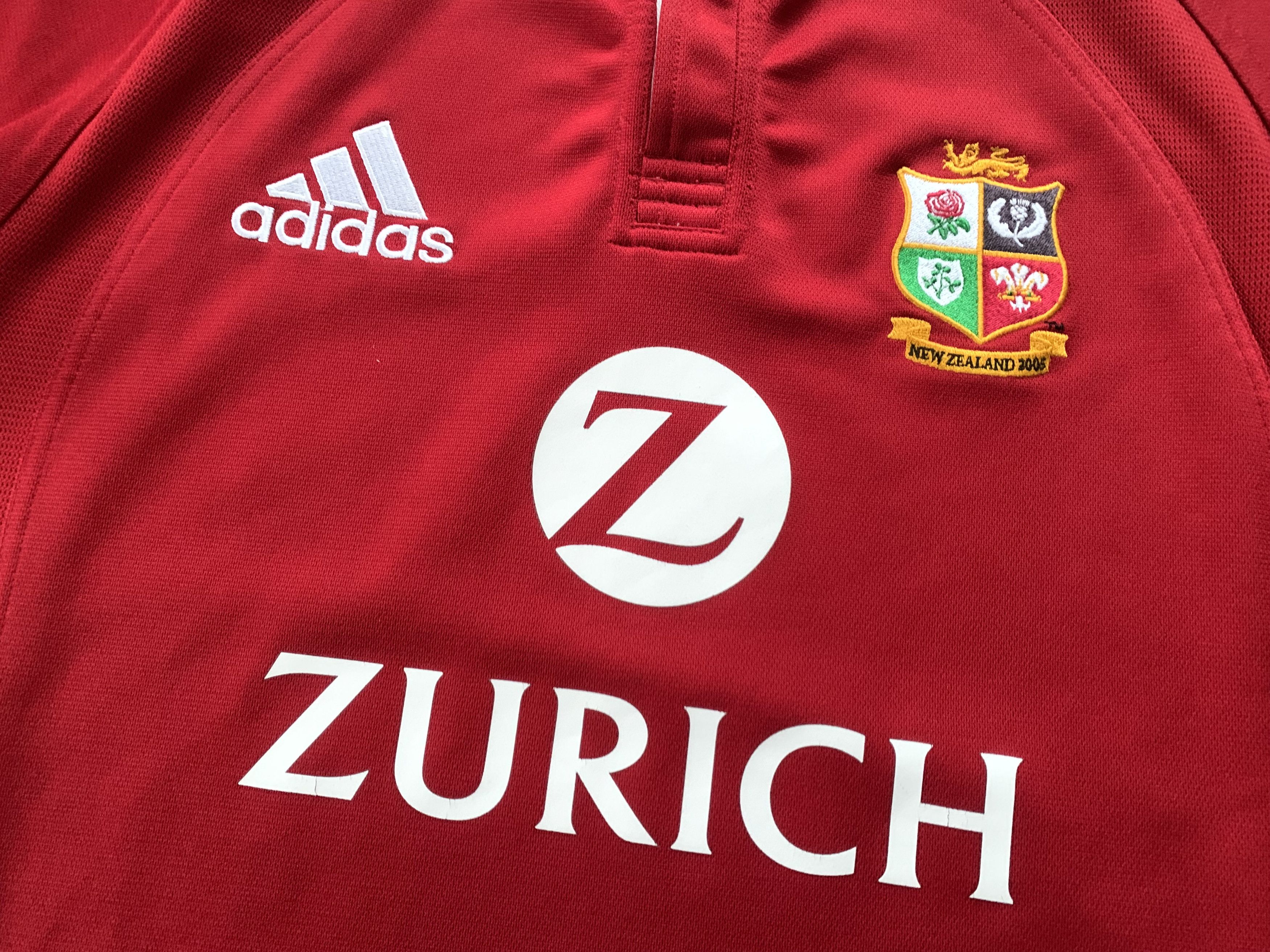 Adidas Adidas Men's Vintage New Zealand Rugby Jersey World Cup WRU Size US M / EU 48-50 / 2 - 5 Thumbnail