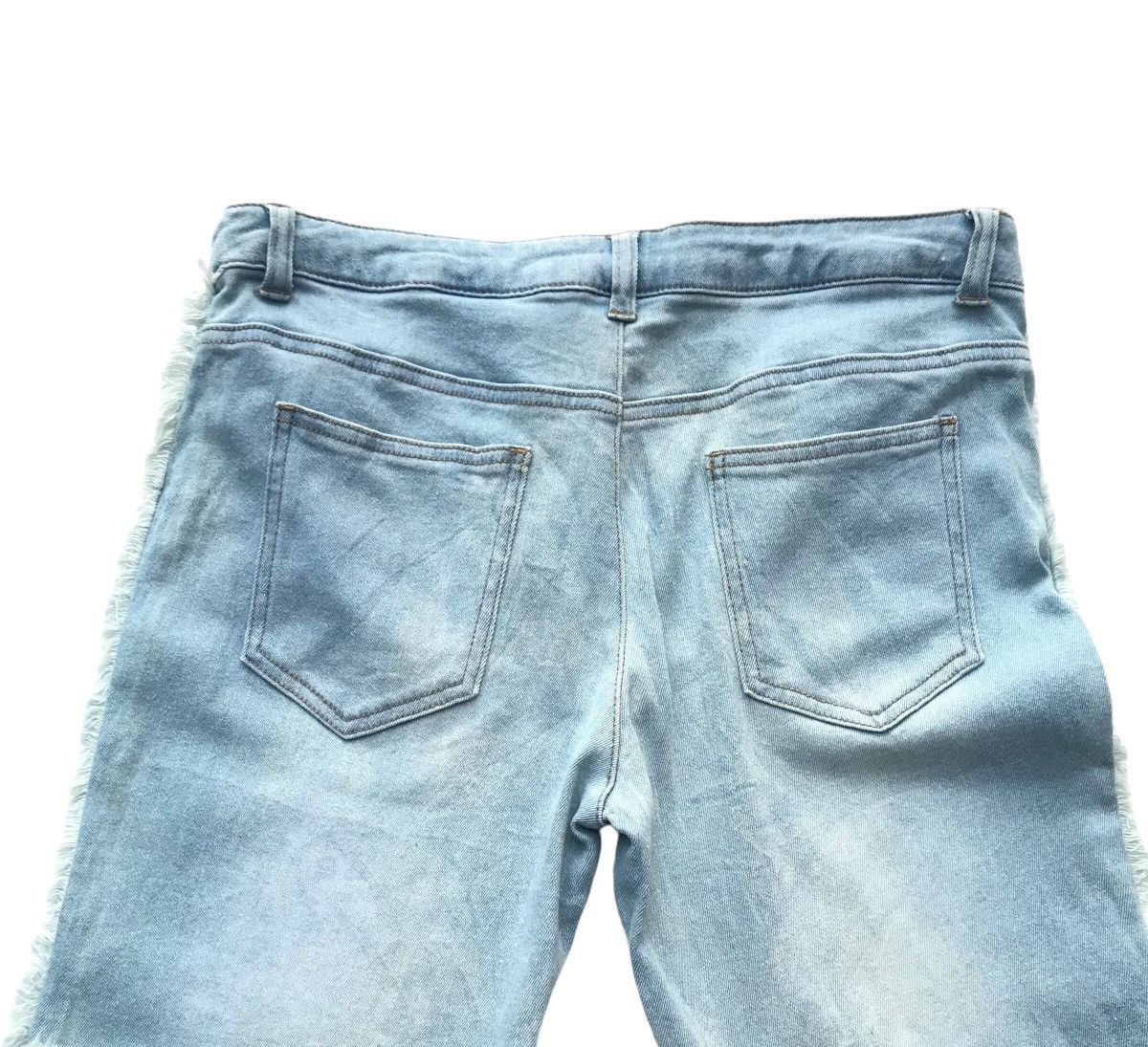 Jean Otto Collection Women Flared Bootcut Distressed Denim Size 31" - 9 Thumbnail