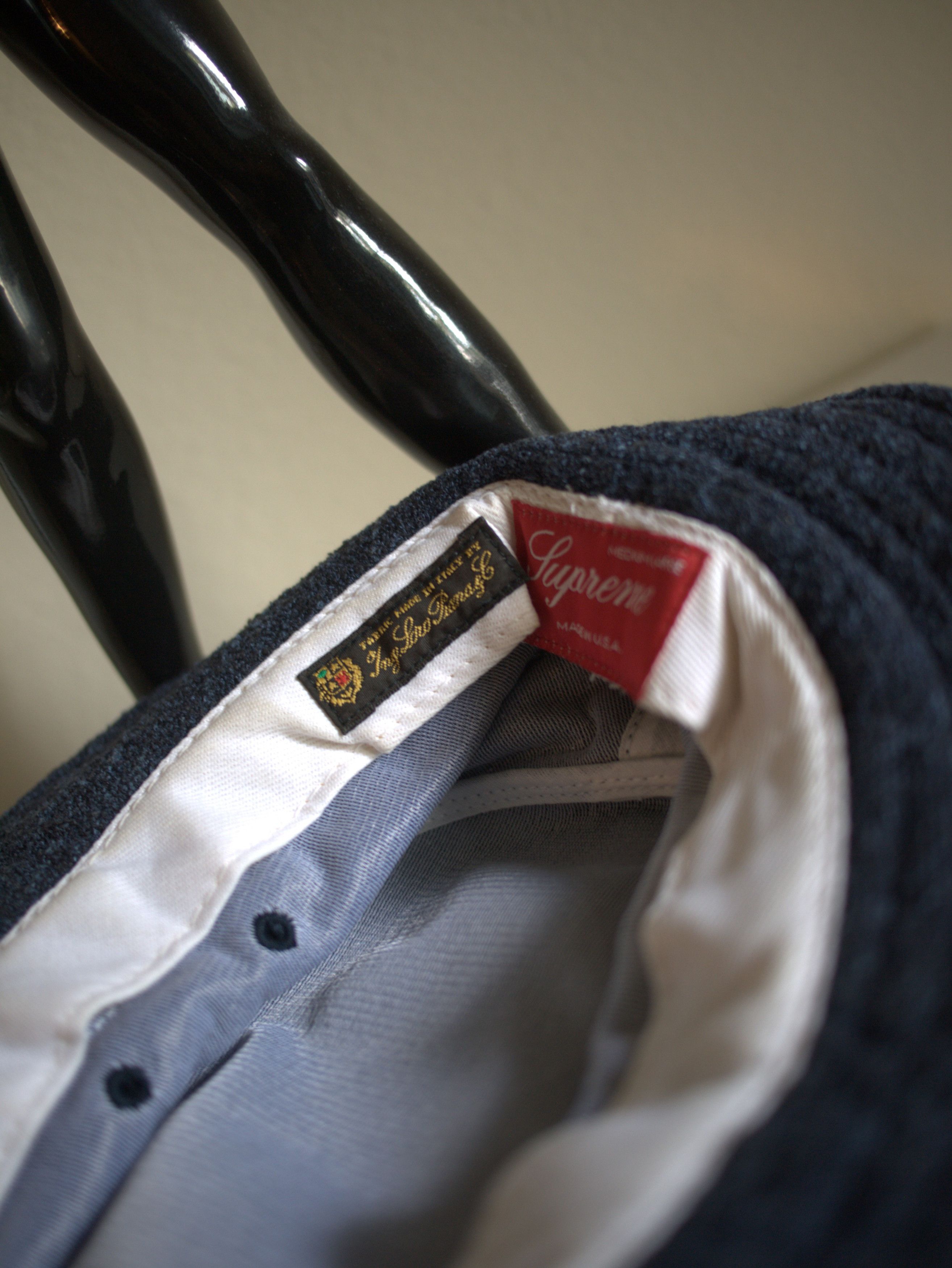 Supreme '10 ARCHIVE SUPREME LORO PIANA MELANGE TERRY CRUSHER HAT_M L Size 42 - 3 Thumbnail