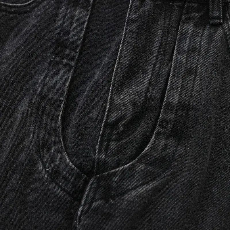 Japanese Brand Retro loose high street straight leg jeans Size US 32 / EU 48 - 2 Thumbnail