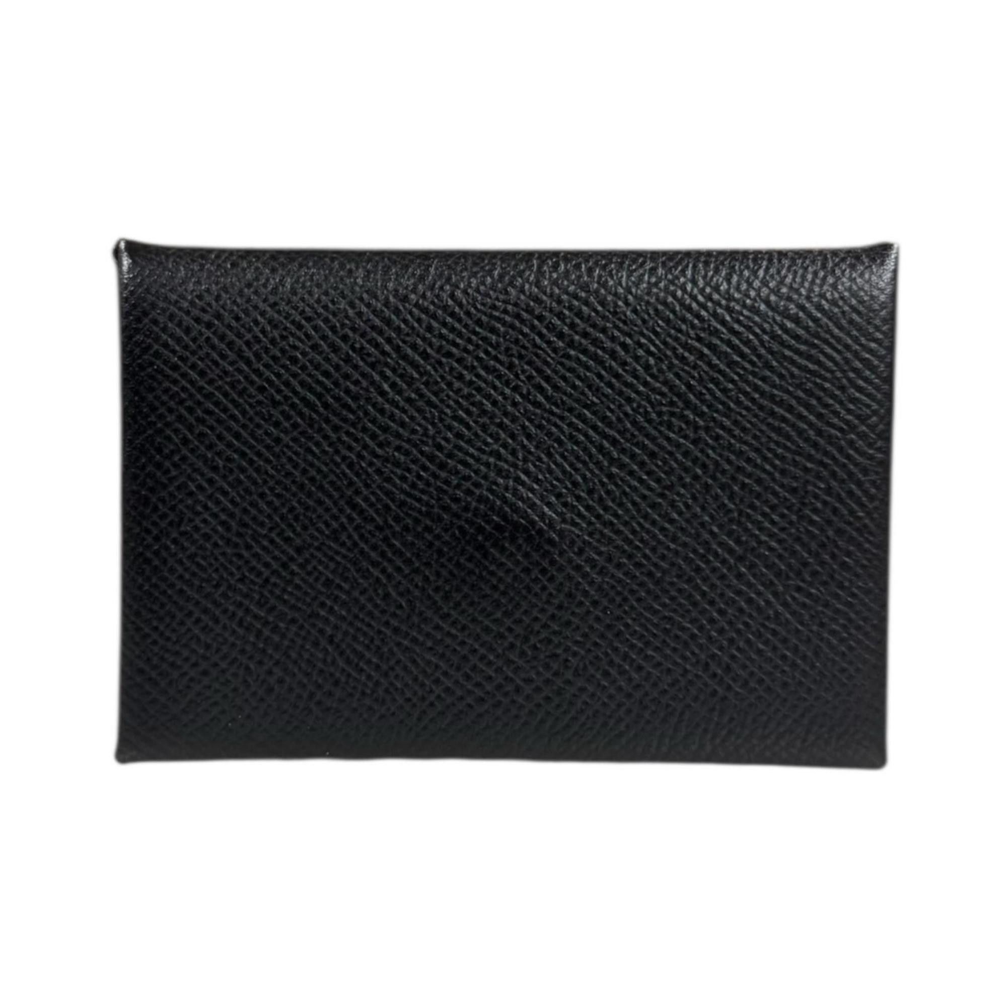 Hermes Hermes Hermès Calvi card case, leather, unisex. Size ONE SIZE - 1 Thumbnail