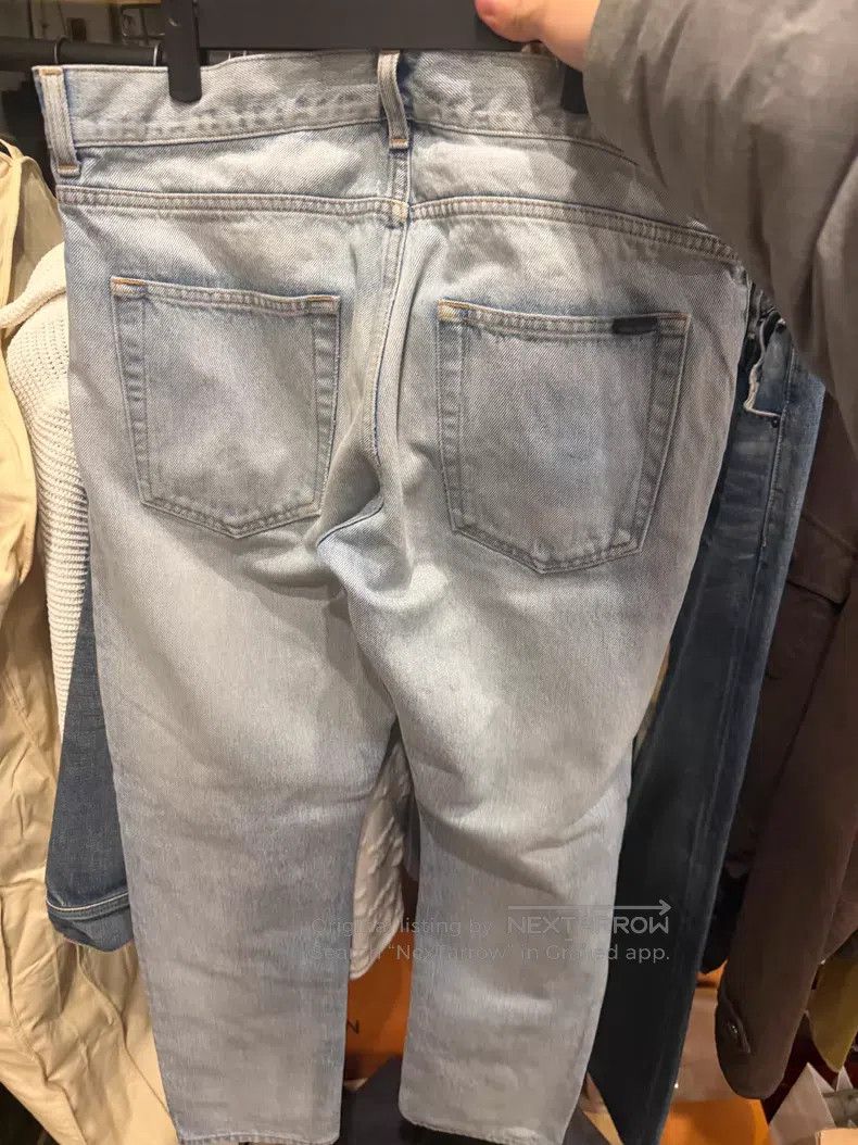 Saint Laurent Paris Saint Laurent Paris Denim Jeans i Size US 32 / EU 48 - 2 Thumbnail