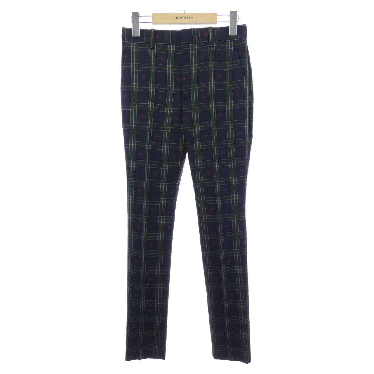 Gucci Gucci Gucci Check Pants Textile Pants 497763Z431H DUTY FREE for USA Size ONE SIZE - 1 Thumbnail