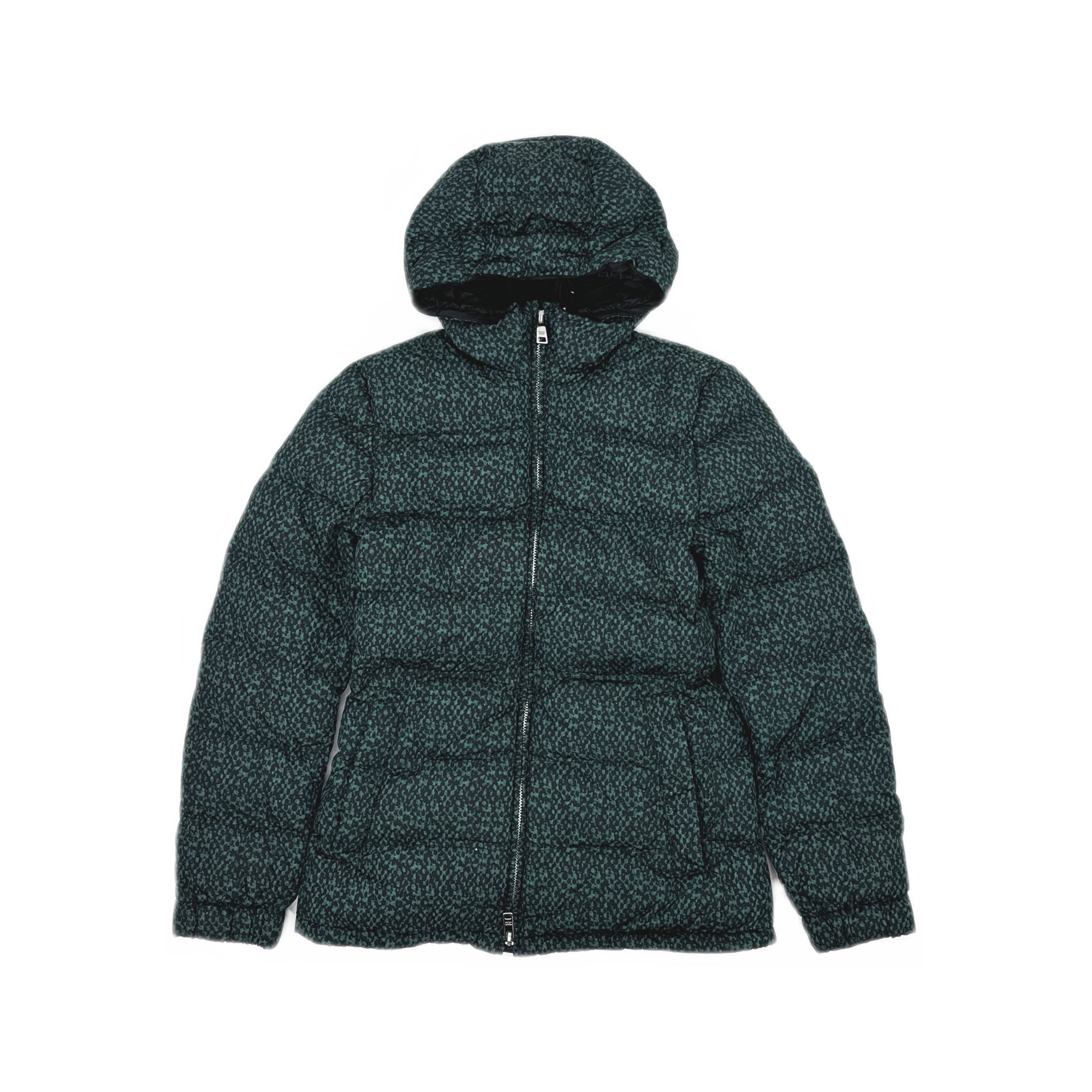 Prada Prada Green Printed Puffer Jacket Size IT 40 Size S / US 4 / IT 40 - 1 Thumbnail