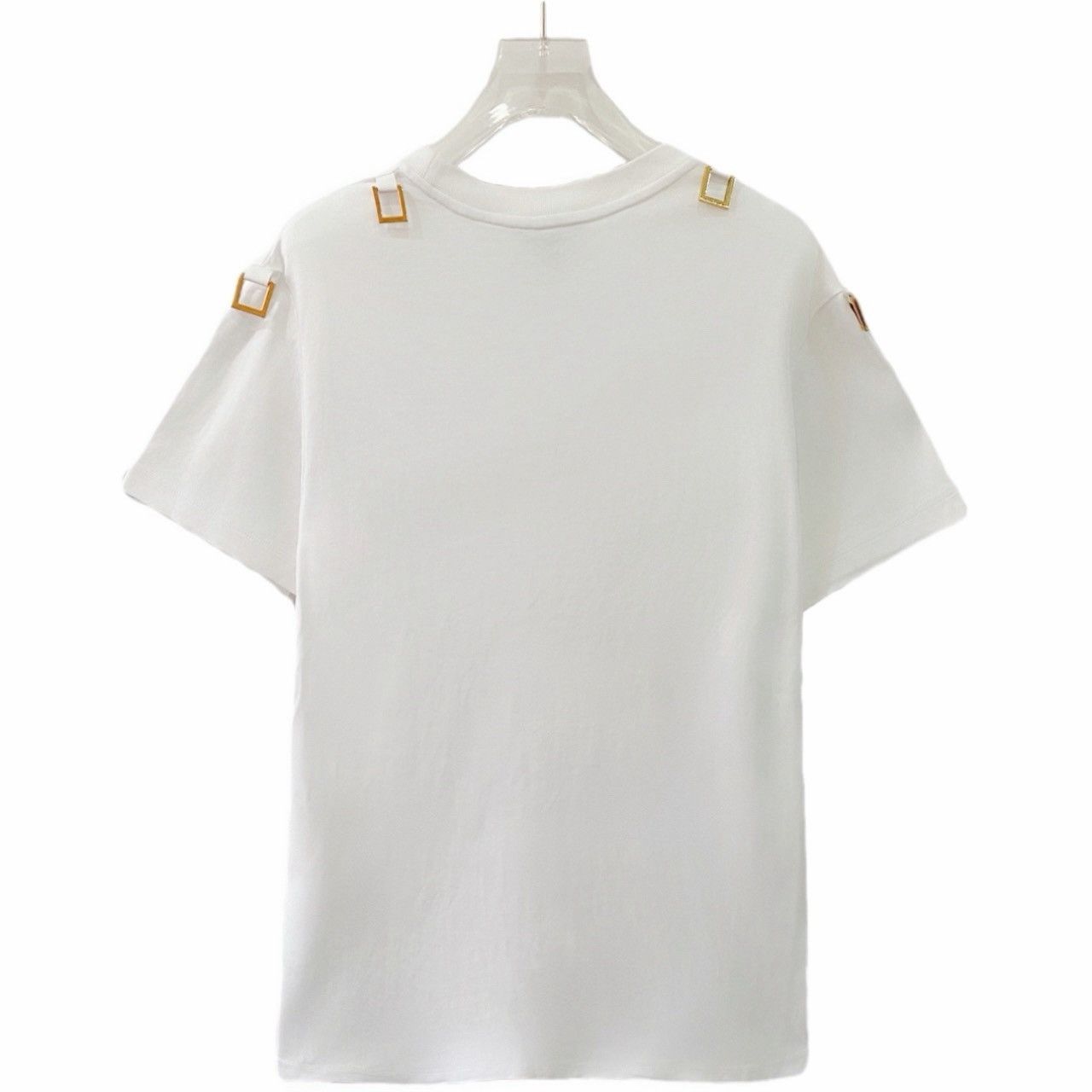 Louis Vuitton Louis Vuitton Square Buckle Decor Short Sleeve T-shirt K26WX Size XS / US 0-2 / IT 36-38 - 2 Thumbnail