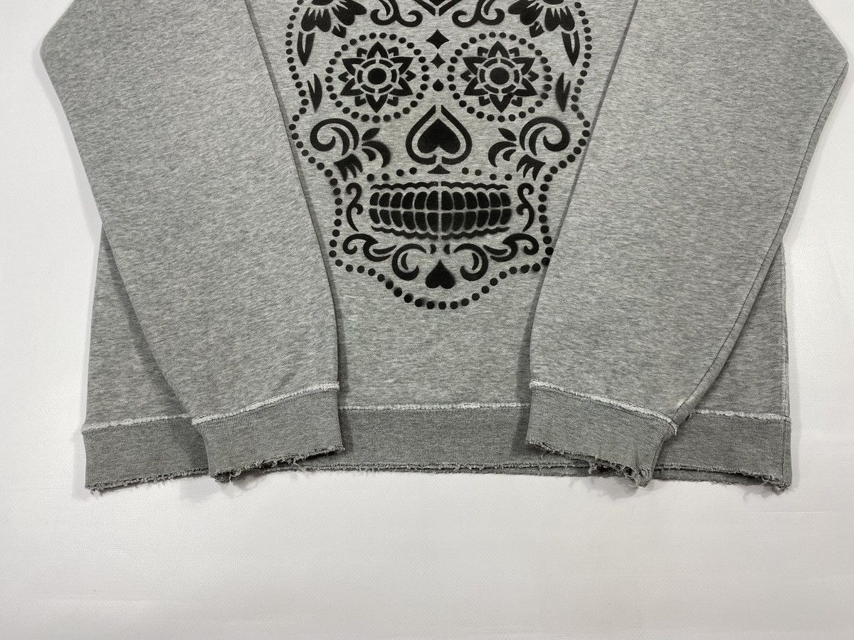 Nike 🔥LASTDROP🔥 Nike Distressed Mexican Skull Custom Sweatshirt Size US M / EU 48-50 / 2 - 9 Thumbnail