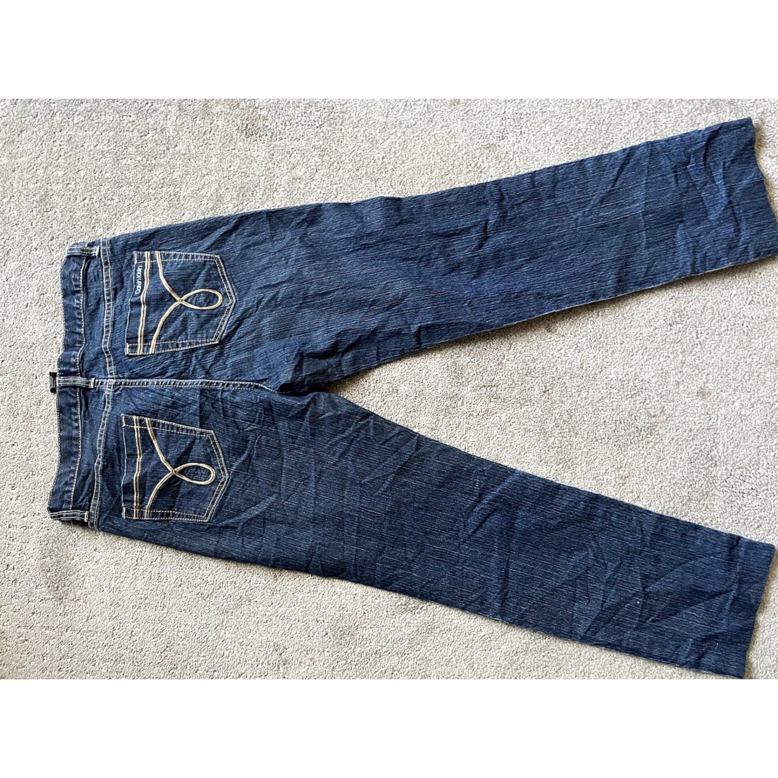 Calvin Klein Calvin Klein Womens Jeans Skinny Blue Size 30/10 Hemmed Size 32" / US 10 / IT 46 - 3 Thumbnail