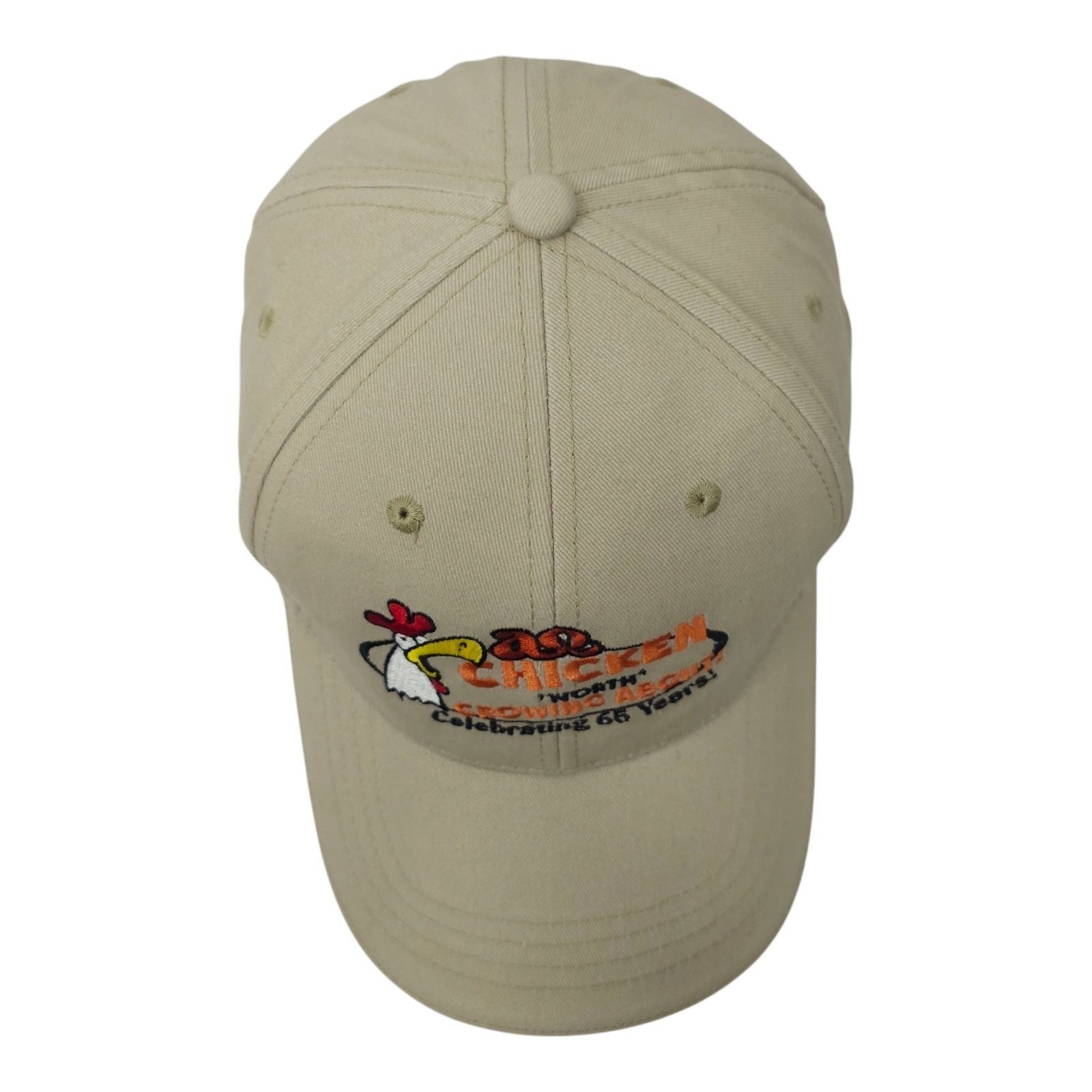 Other Chicken Worth Crowing About Embroidered Tuck Strap Cap Hat Size ONE SIZE - 6 Thumbnail